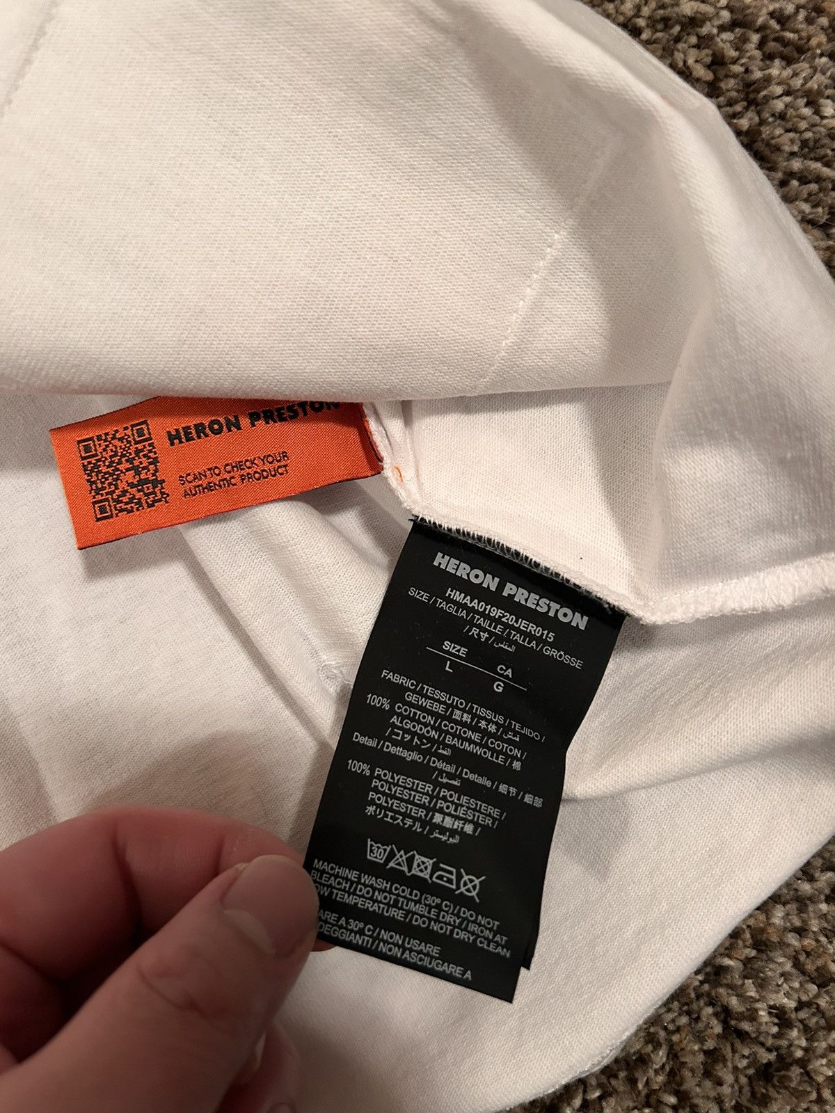 Heron Preston Heron Preston T-Shirt: Kenny Schraf Limited edition Size US L / EU 52-54 / 3 - 6 Thumbnail