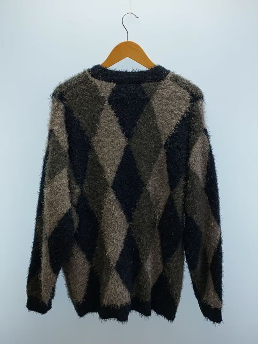 Number (N)ine Diamond Fluffy Knit Cardigan Size US XL / EU 56 / 4 - 2 Thumbnail