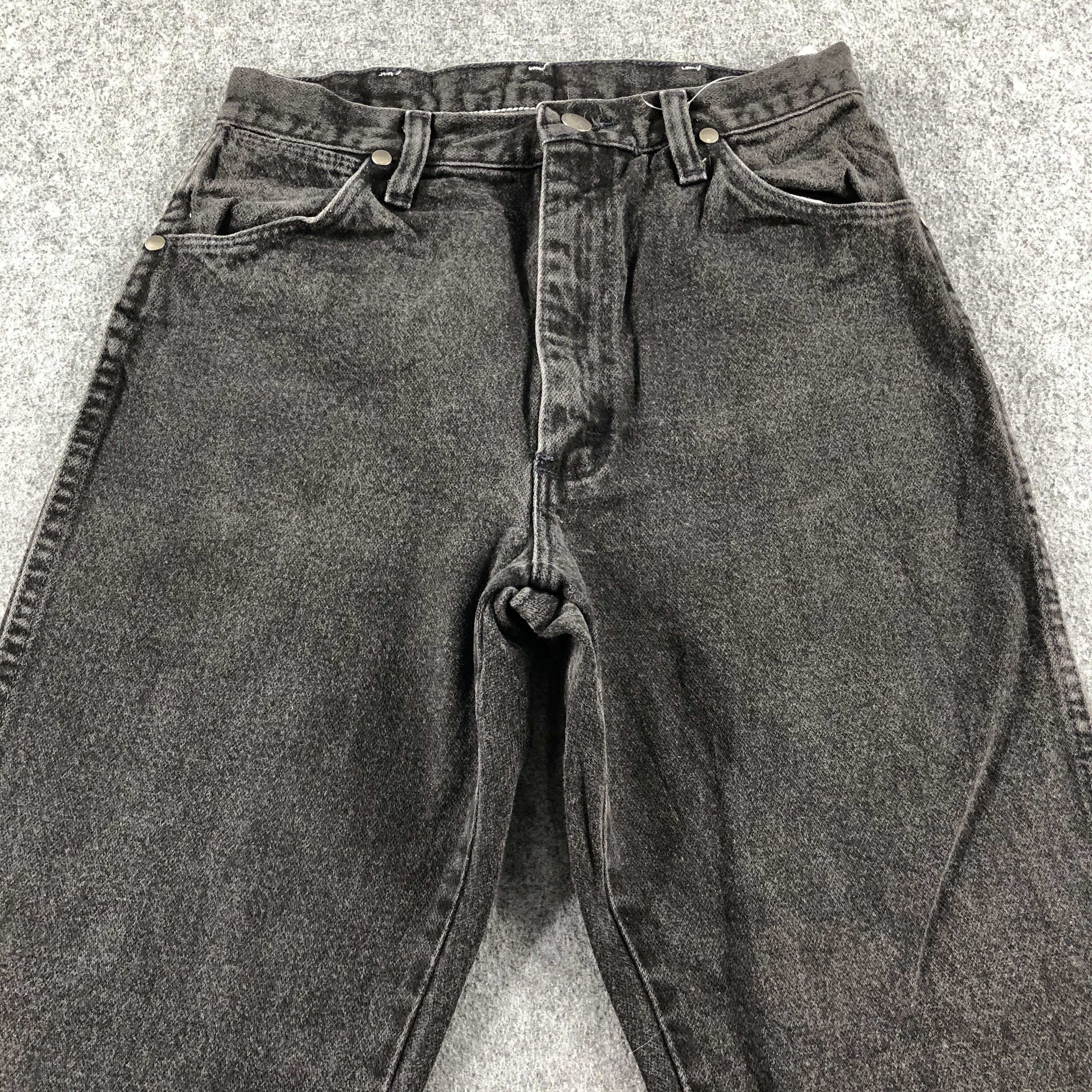 Vintage Vintage Faded Black Wrangler Jeans-J2475 Size US 27 - 3 Thumbnail
