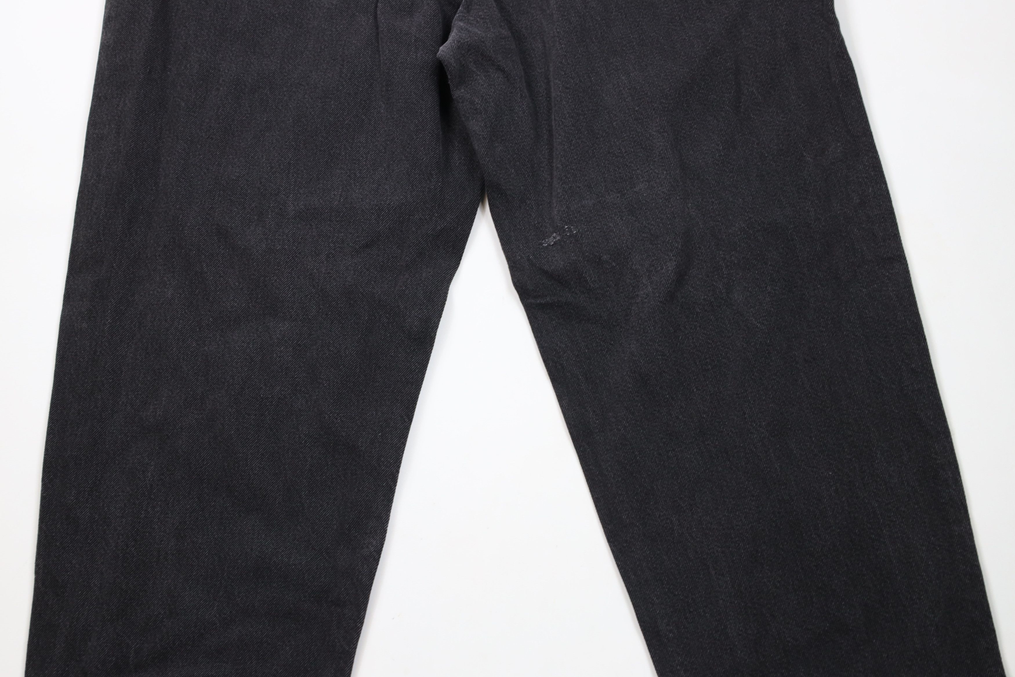 Levi's × Vintage Vintage Y2K 2000 Levis 560 Loose Fit Tapered Leg Jeans Black Size US 40 / EU 56 - 13 Thumbnail