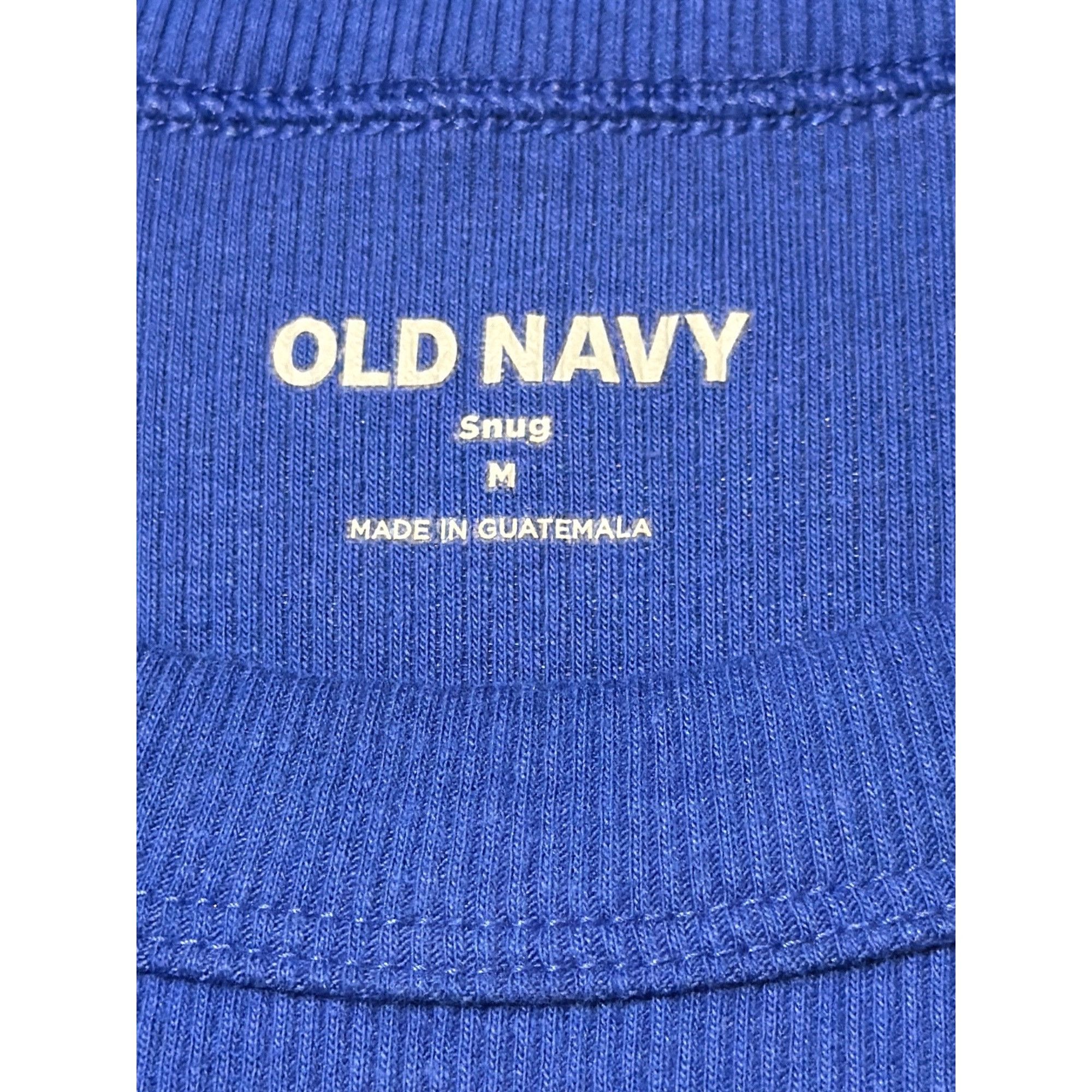 Old Navy 2 Old Navy Short Sleeve T Shirts Fitted Ribbed Blue Slub Lim Size M / US 6-8 / IT 42-44 - 6 Thumbnail