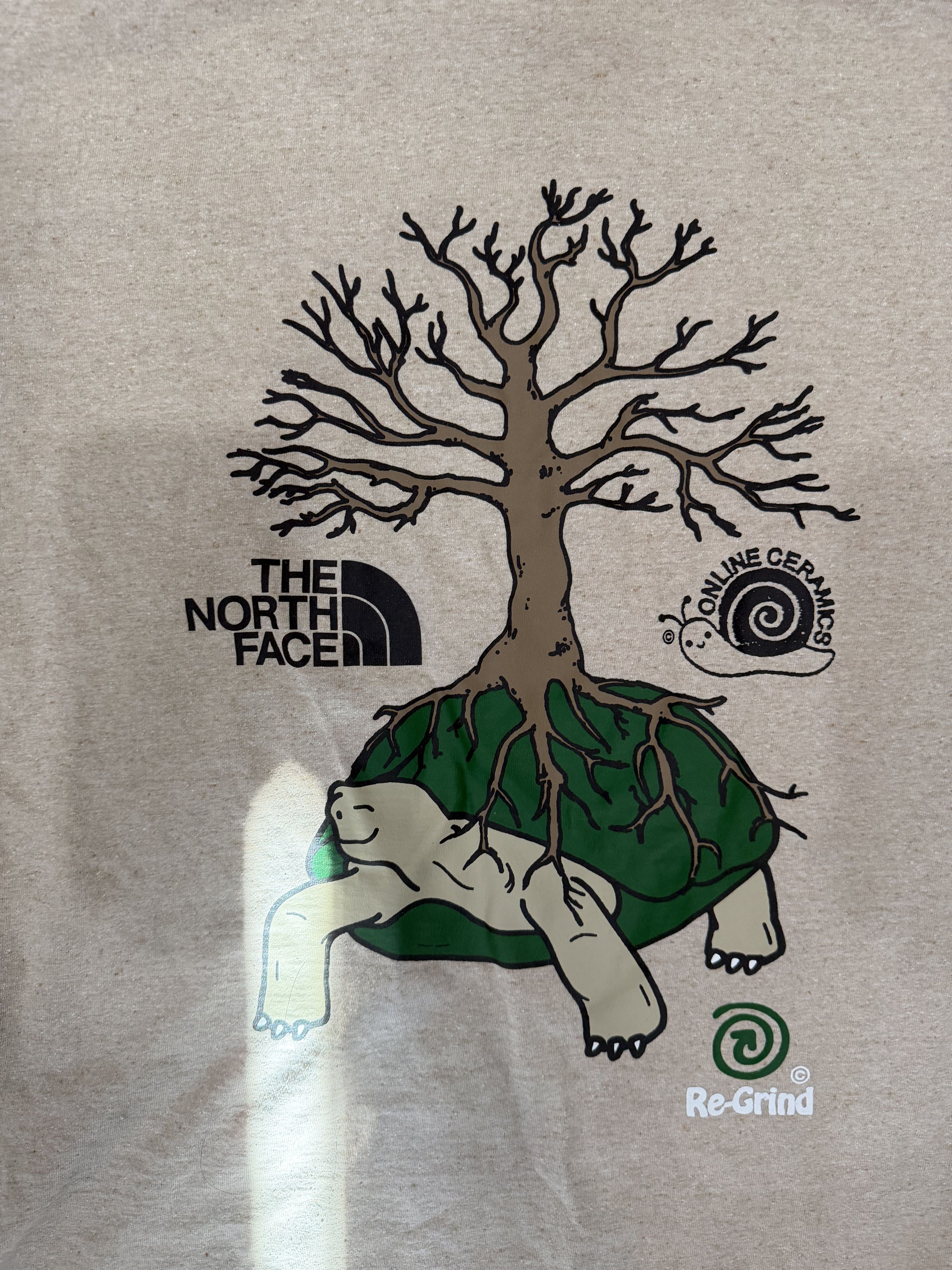 Online Ceramics North Face x Online Ceramics XL Tee – Graphic Shirt Size US XL / EU 56 / 4 - 2 Thumbnail