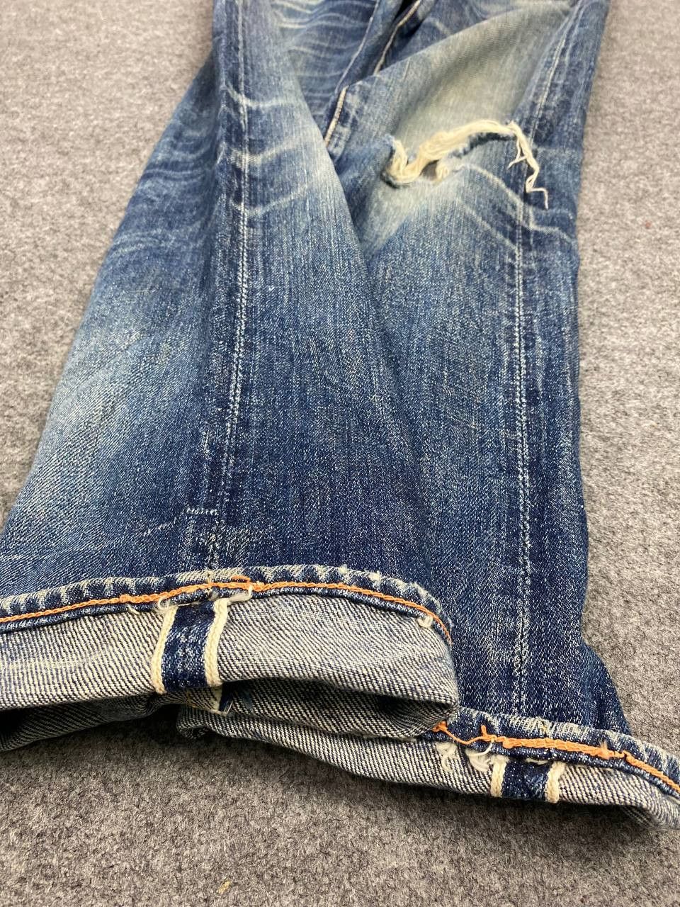 Skull Jeans by an Alchemist vintage skull jeans by alchemist selvedge distressed denim Size US 30 / EU 46 - 14 Thumbnail