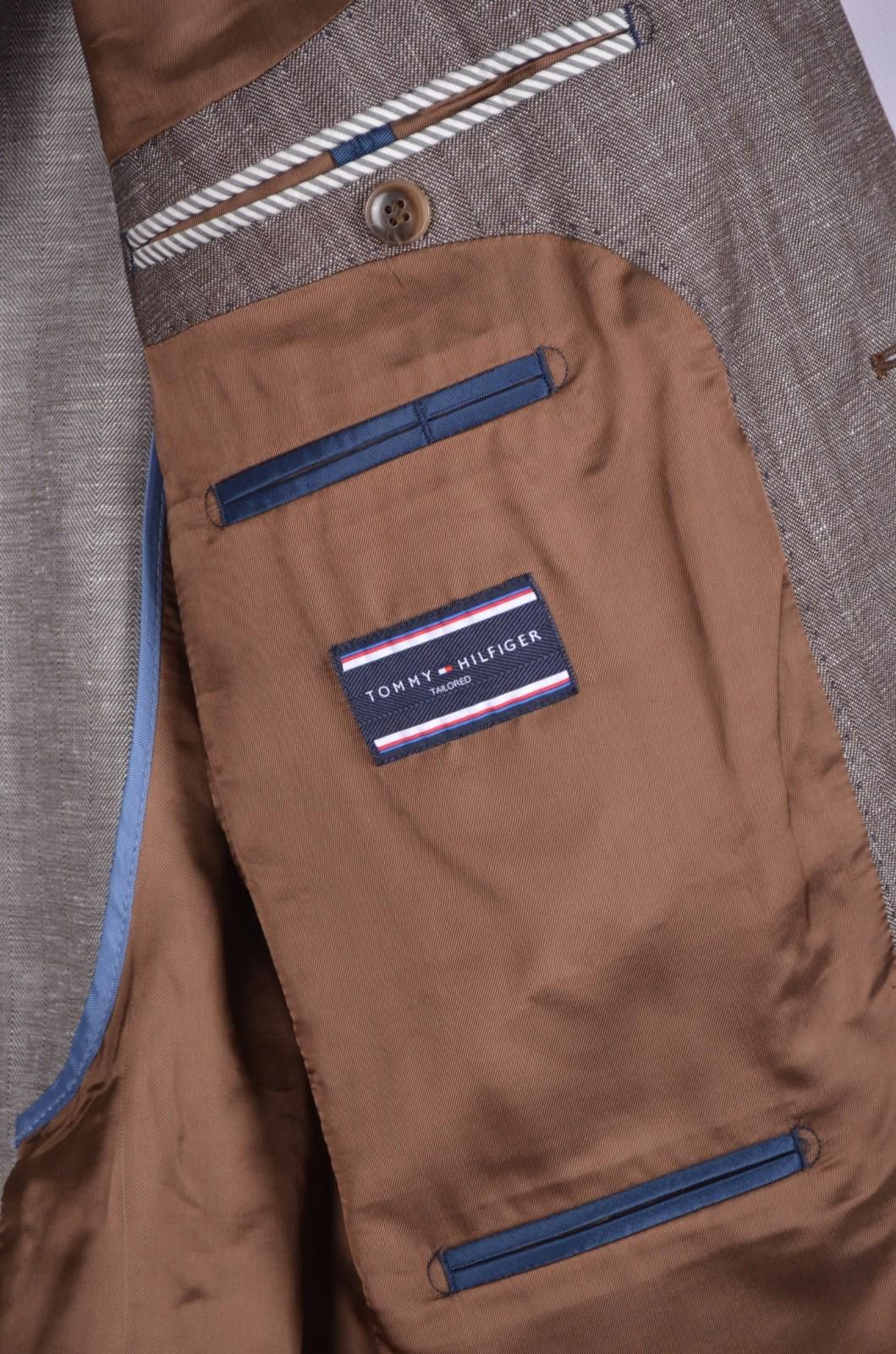Tommy Hilfiger Tommy Hilfiger Jeremy Sport Coat Blazer Wool Linen Size US40 Size 40R - 8 Thumbnail
