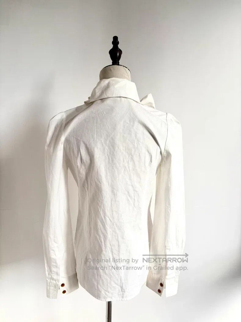 Vivienne Westwood Vivienne Westwood Vintage White Bow Shirt Size M / US 6-8 / IT 42-44 - 5 Thumbnail