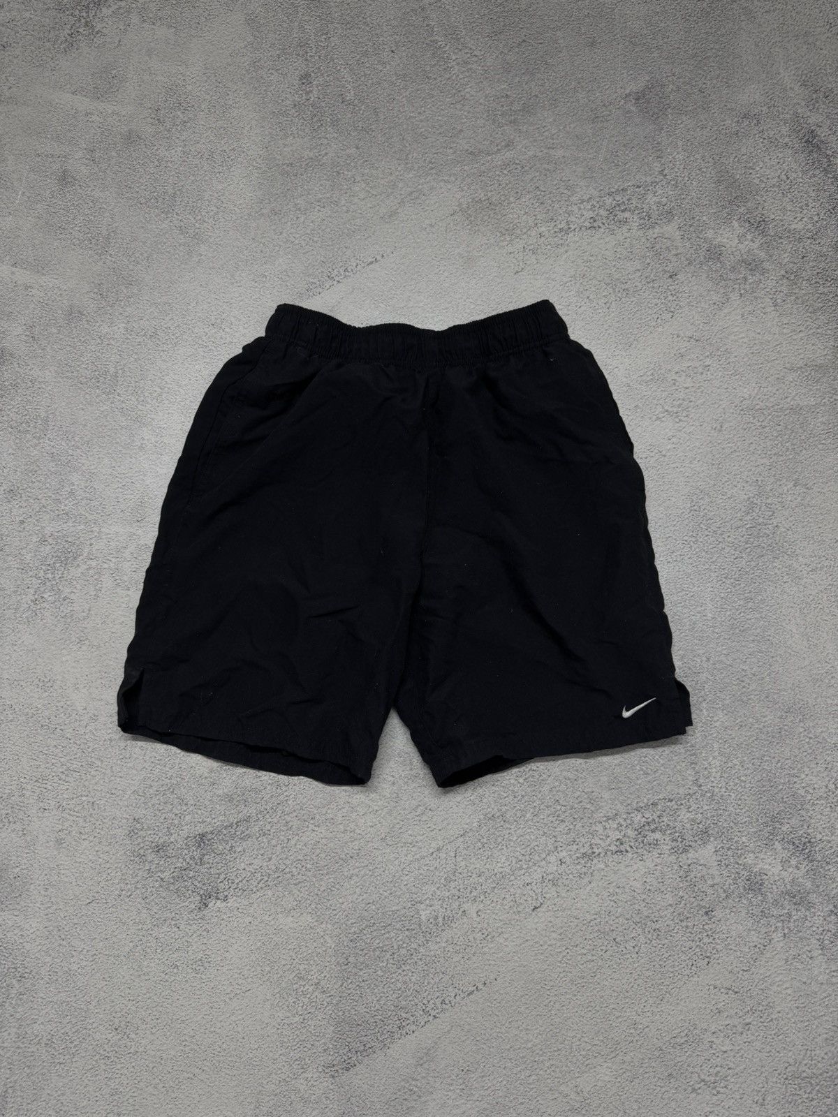 Vintage Y2k Nylon Nike Swoosh Shorts