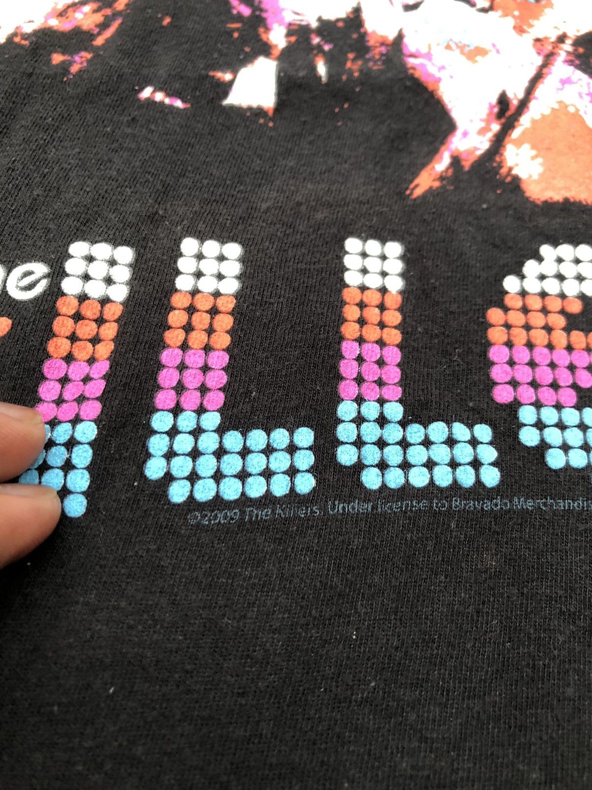 Band Tees THE KILLERS 2009 TEE Size US L / EU 52-54 / 3 - 3 Thumbnail
