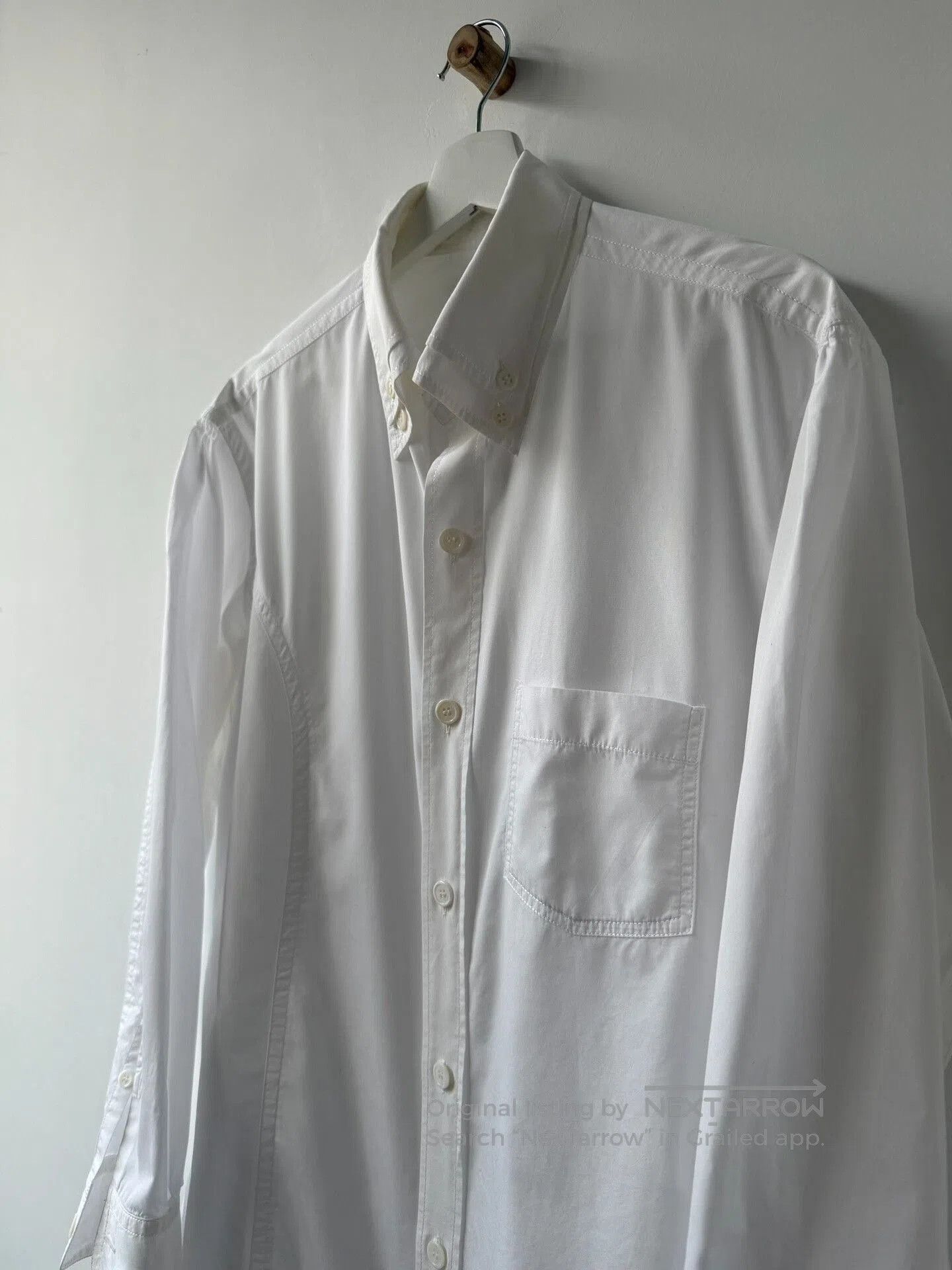 Yohji Yamamoto Yohji Yamamoto Pour Homme Long Sleeve Shirt. Size US L / EU 52-54 / 3 - 5 Thumbnail