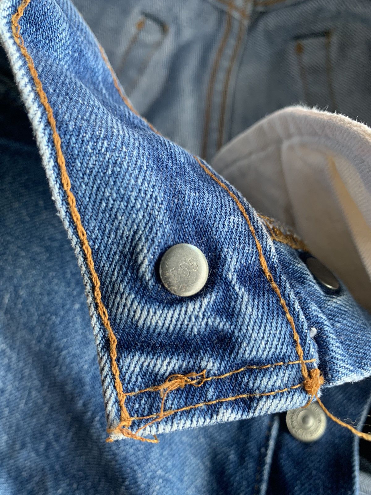 Levi's VINTAGE LEVIS 501XX BIG E SELVEDGE DISTRESSED DENIM Size US 29 - 12 Thumbnail