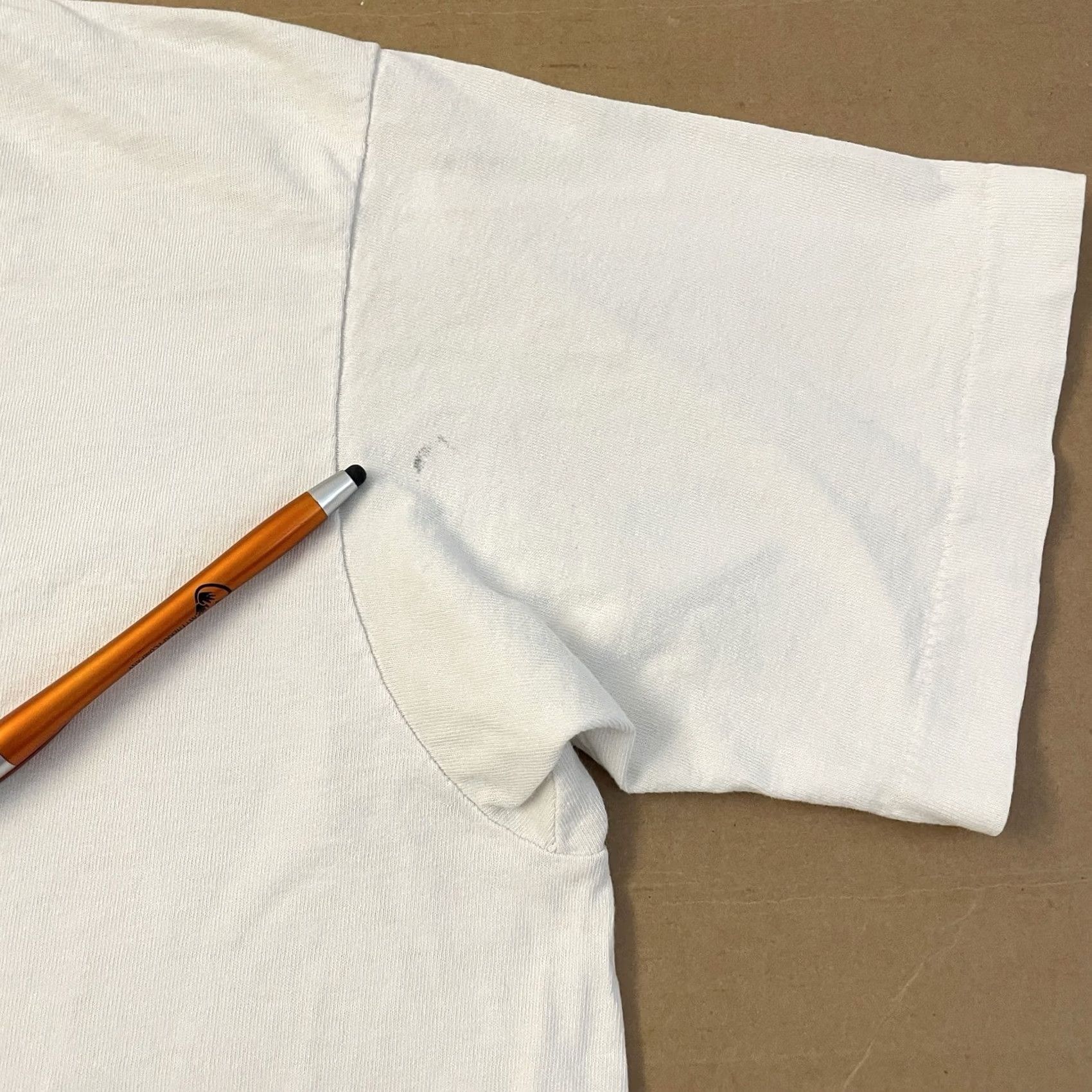 Fruit Of The Loom VINTAGE Showtime Shirt Adult XL White TV Promo Television Logo 90s Mens Size US XL / EU 56 / 4 - 3 Thumbnail