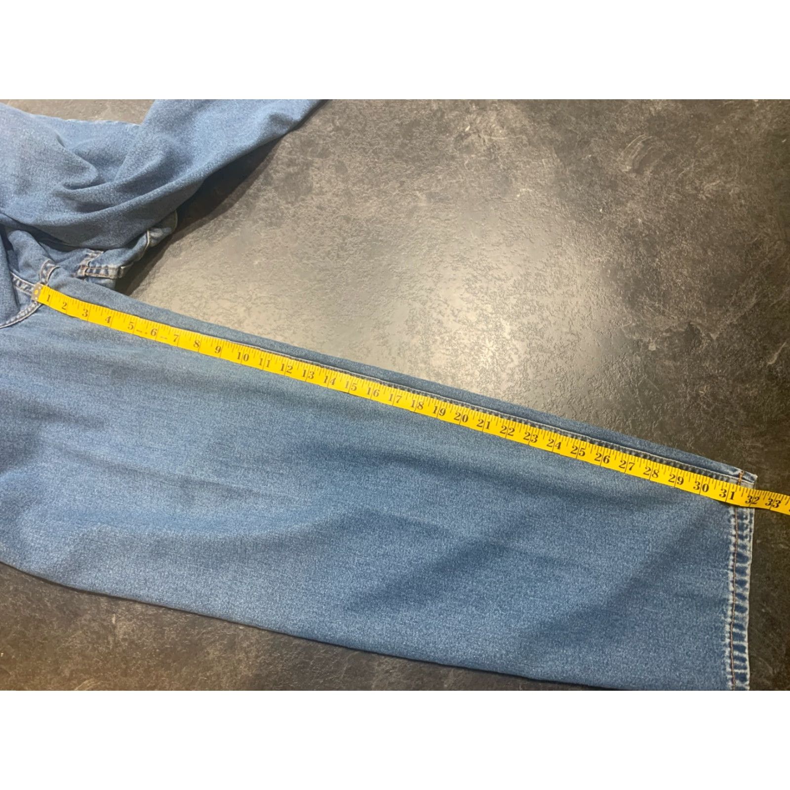 Vintage VTG RLX House of Walsh Relax 5 Pocket Jeans Denim Pants Regular Men 36x32 Blue Cotton Tencel Twill 32 Inseam Mens Size US 36 / EU 52 - 5 Thumbnail