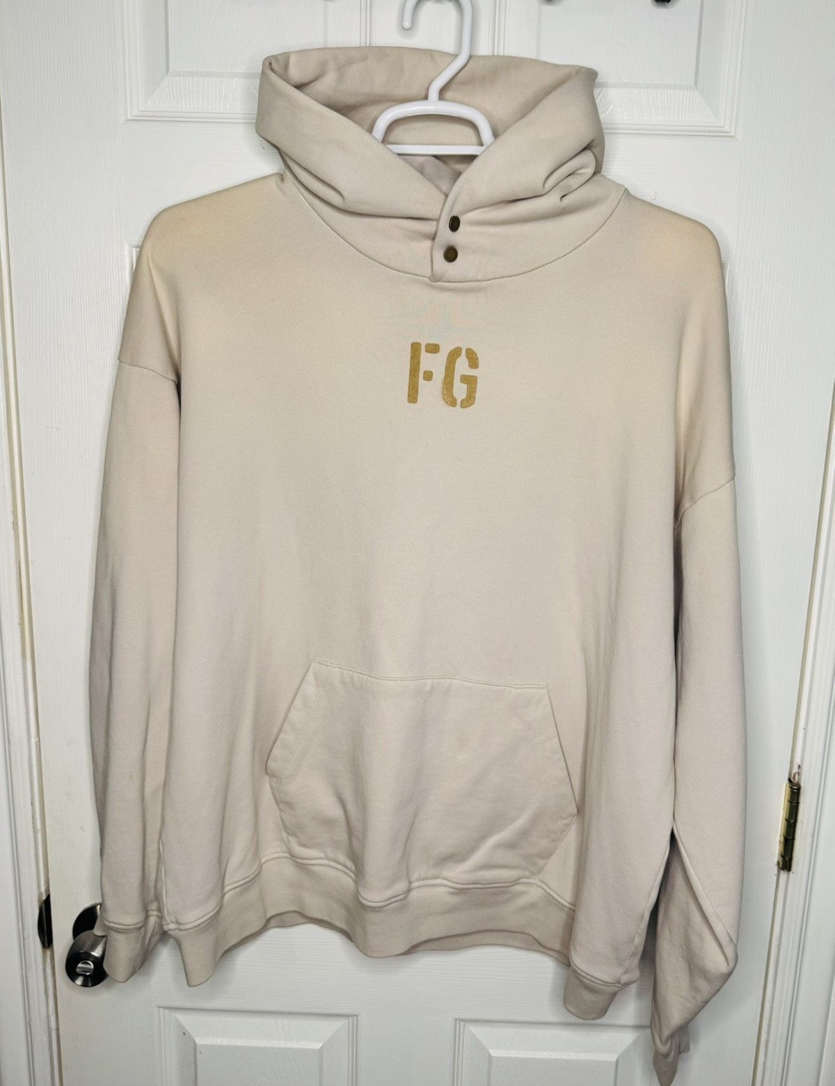 Fear of God Fear of God Seventh Collection FG 2 Button Hoodie. Size US XL / EU 56 / 4 - 4 Thumbnail