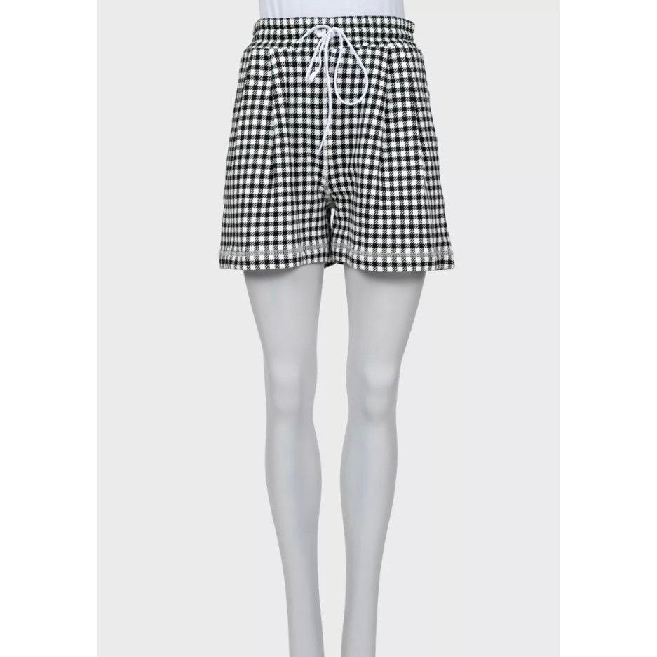 Miu Miu Miu Miu Houndstooth Cotton Suit with Shorts - Size S Size S / US 4 / IT 40 - 4 Thumbnail