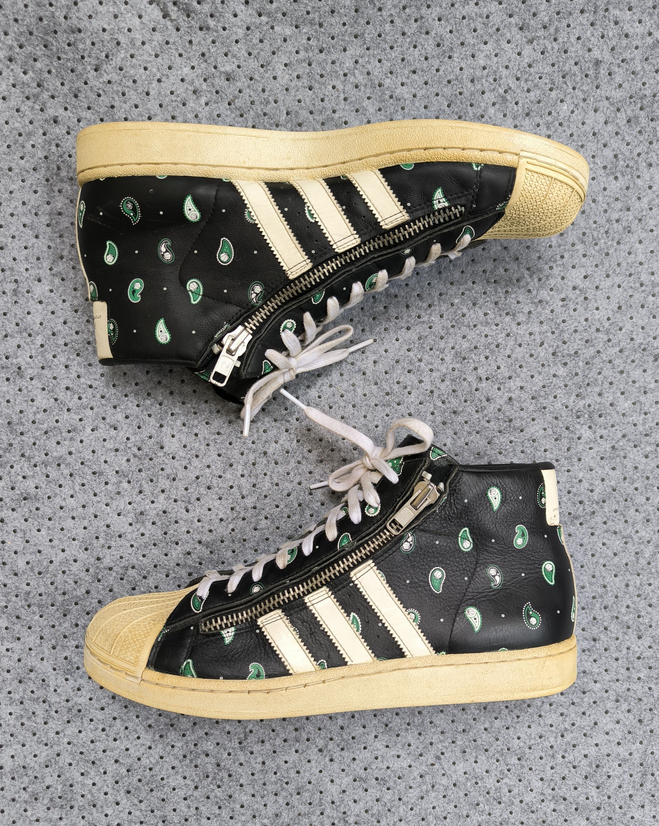 Adidas ADIDAS x OPENING CEREMONY paisley high-top sneakers Size US 11 / EU 44 - 2 Thumbnail