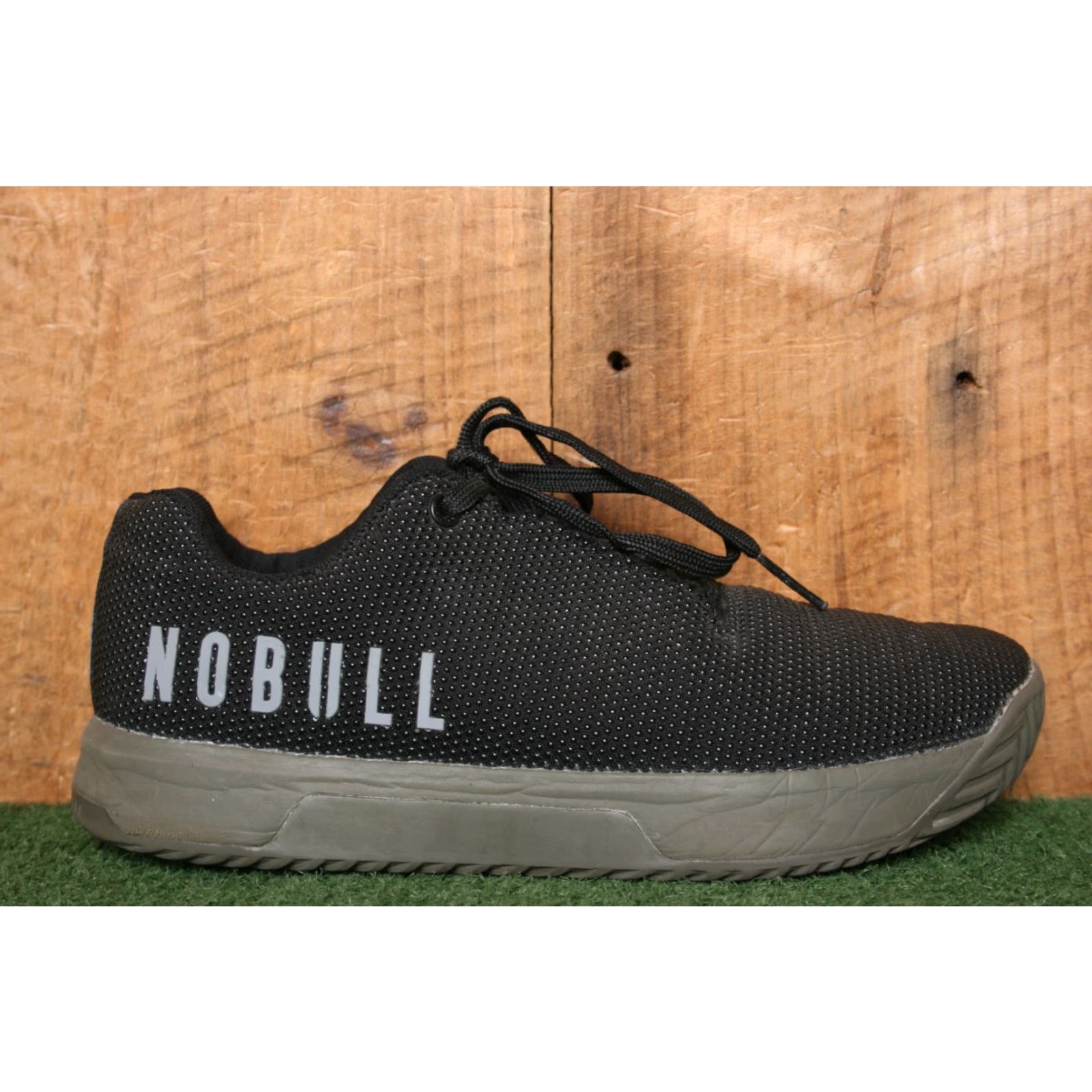 Vintage NOBULL SuperFabric Trainer Plus Sneakers Black Sz. 8 Men’s | 9.5 Women’s Unisex Adults US 8 EU 41 Low Top Sneaker Modern Athletic Shoes Size US 7 / IT 37 - 2 Thumbnail