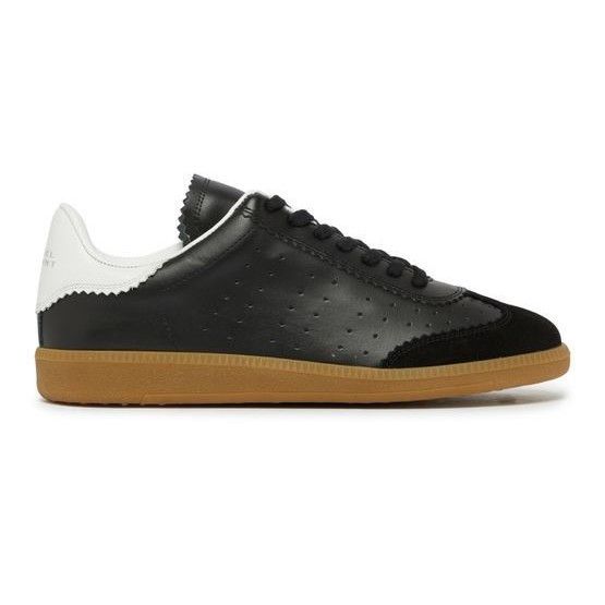 ISABEL MARANT Bryse Lace Low Top Black Sneakers New & Authen