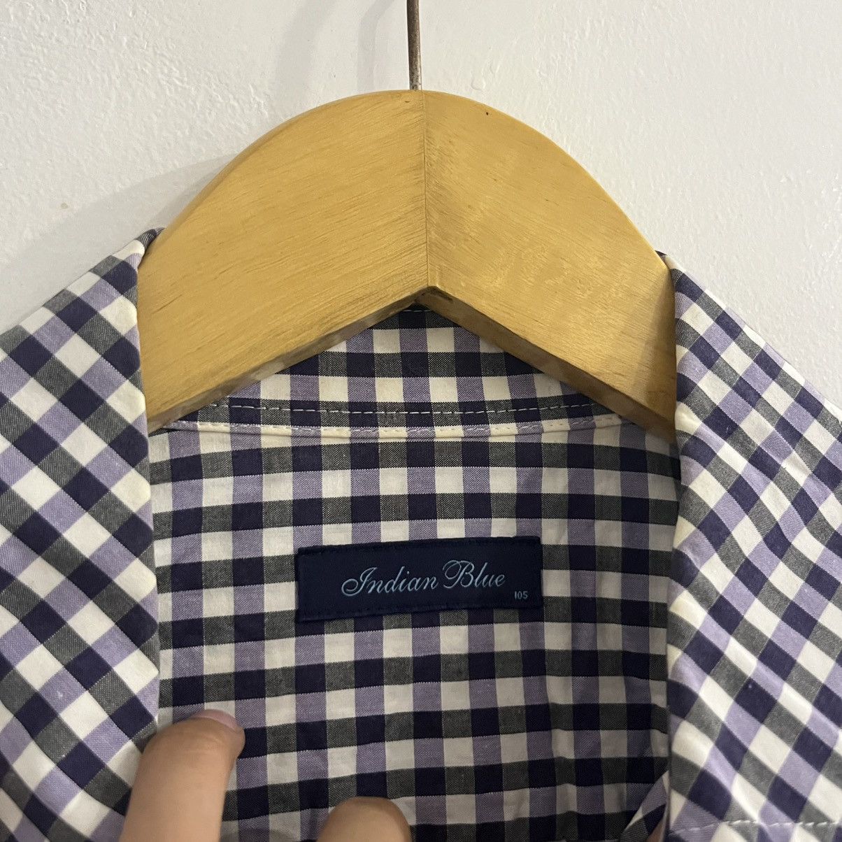Issey Miyake indian - plaid button up shirt Size US L / EU 52-54 / 3 - 4 Thumbnail