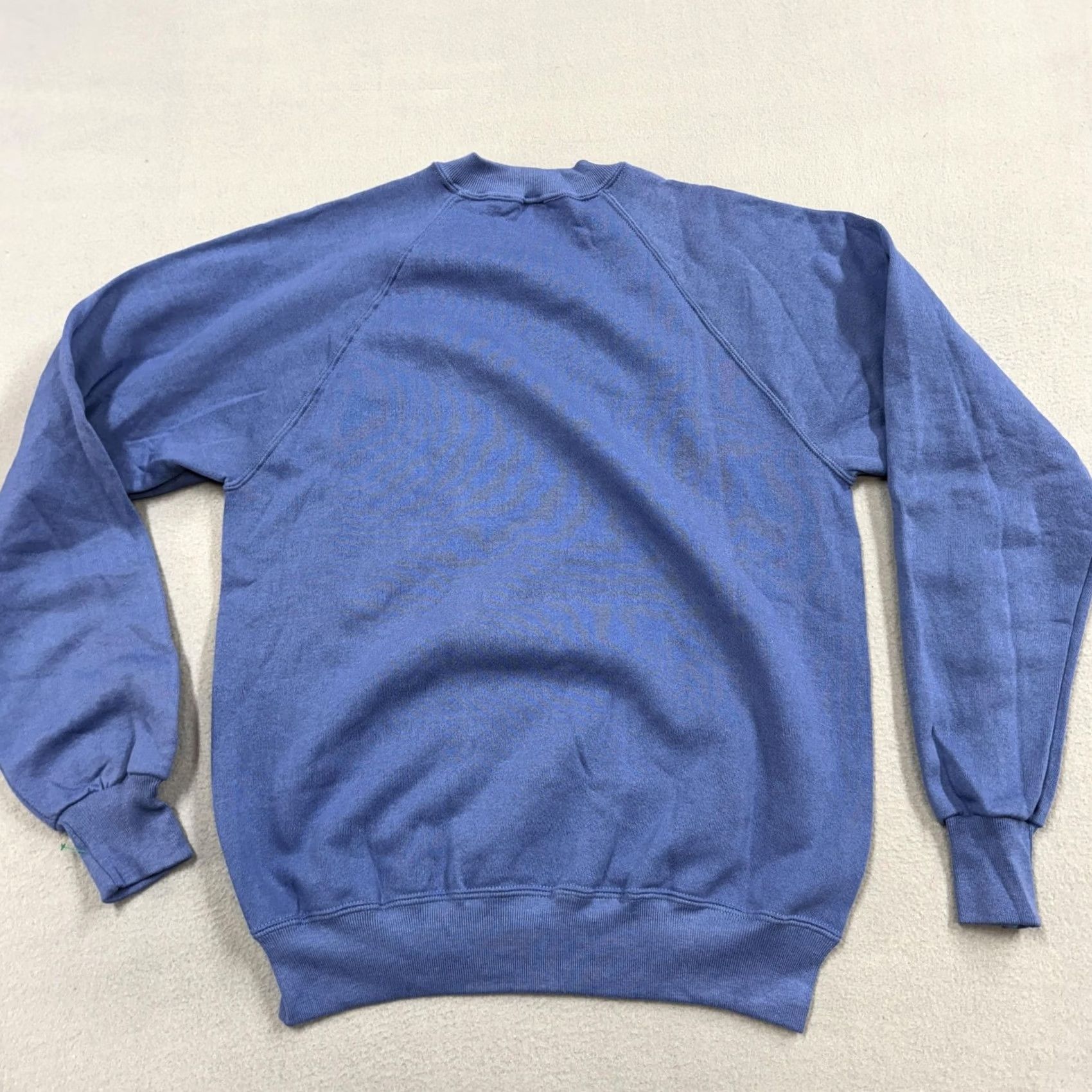 Jerzees VINTAGE Jerzees Sweatshirt Mens L Blue Raglan Crewneck 90s US Made Sweatshirt Men Blue Raglan Crewneck 90s Size US L / EU 52-54 / 3 - 6 Thumbnail