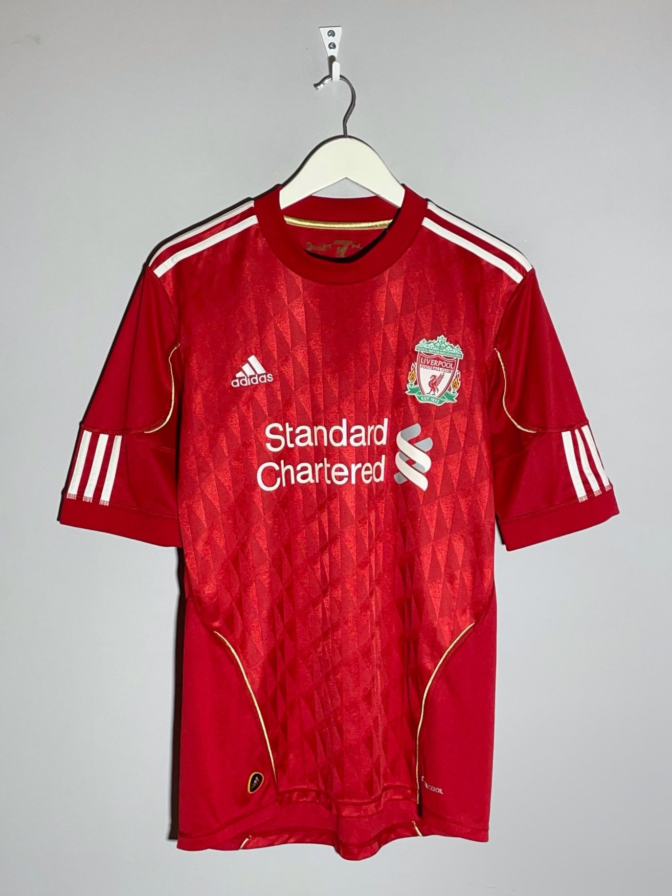Adidas Liverpool FC Adidas 2010/11 Home Y2k Football Shirt Size US M / EU 48-50 / 2 - 1 Thumbnail