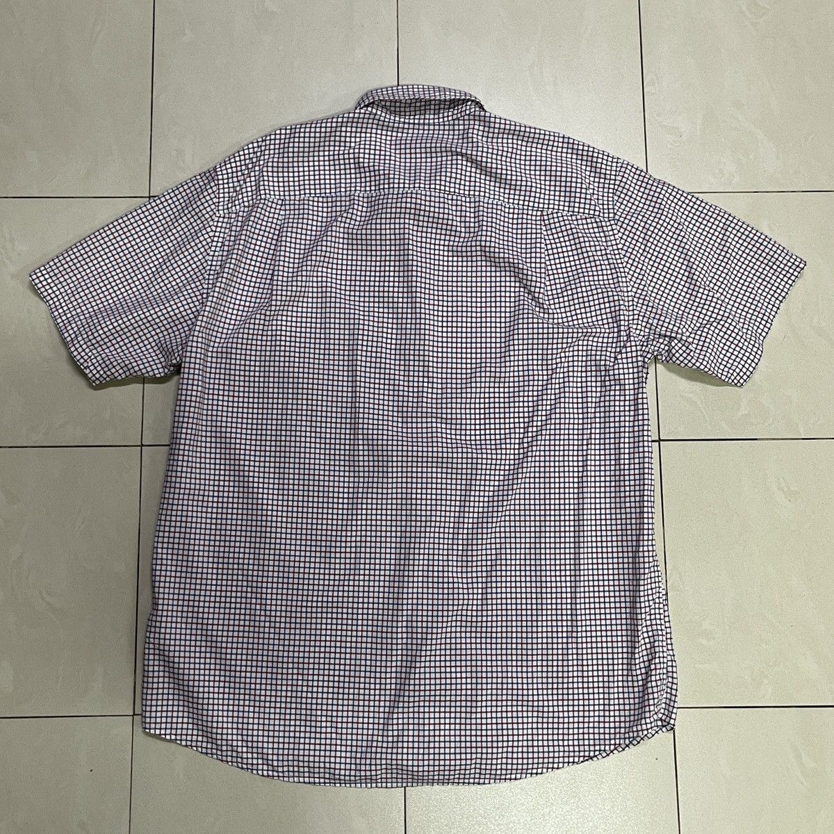 Beauty Beast × Japanese Brand × Uniqlo Uniqlo Small Checkered Button Up Shirt Size US L / EU 52-54 / 3 - 8 Thumbnail