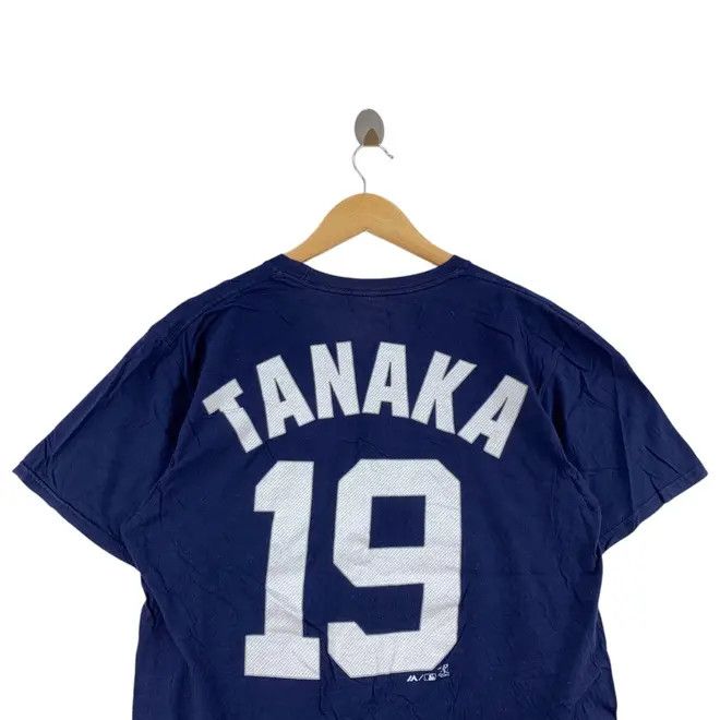 MLB MLB NEW YORK YANKEES Masahiro Tanaka Tee Shirt Top Baseball Size US M / EU 48-50 / 2 - 2 Thumbnail