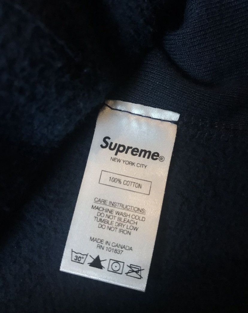 Supreme Supreme Bandana Box Logo Hoodie Navy Medium Size US M / EU 48-50 / 2 - 6 Thumbnail
