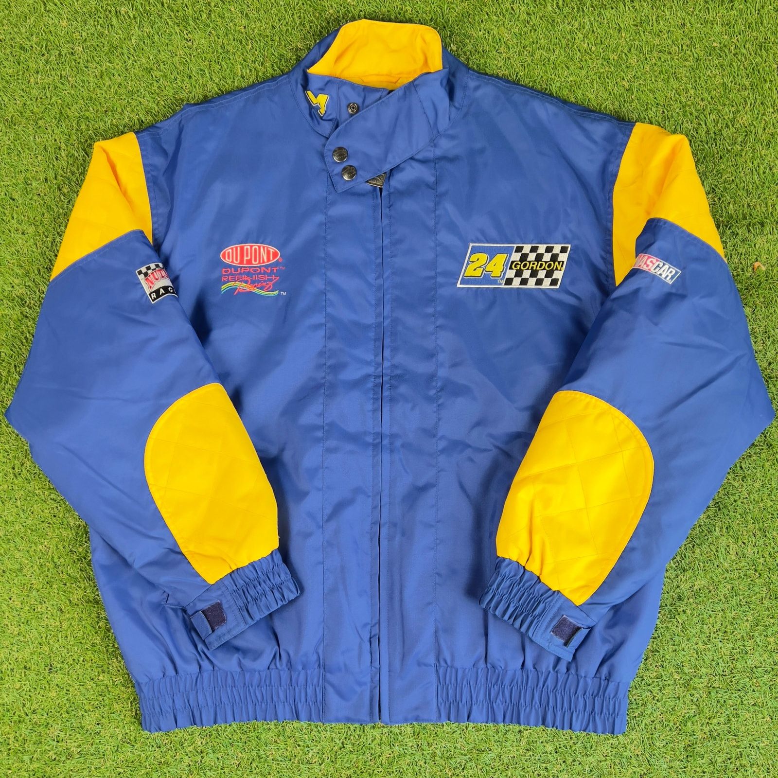 NASCAR Vintage Jeff Gordon Nutmeg Puffer Jacket Size US XL / EU 56 / 4 - 2 Thumbnail
