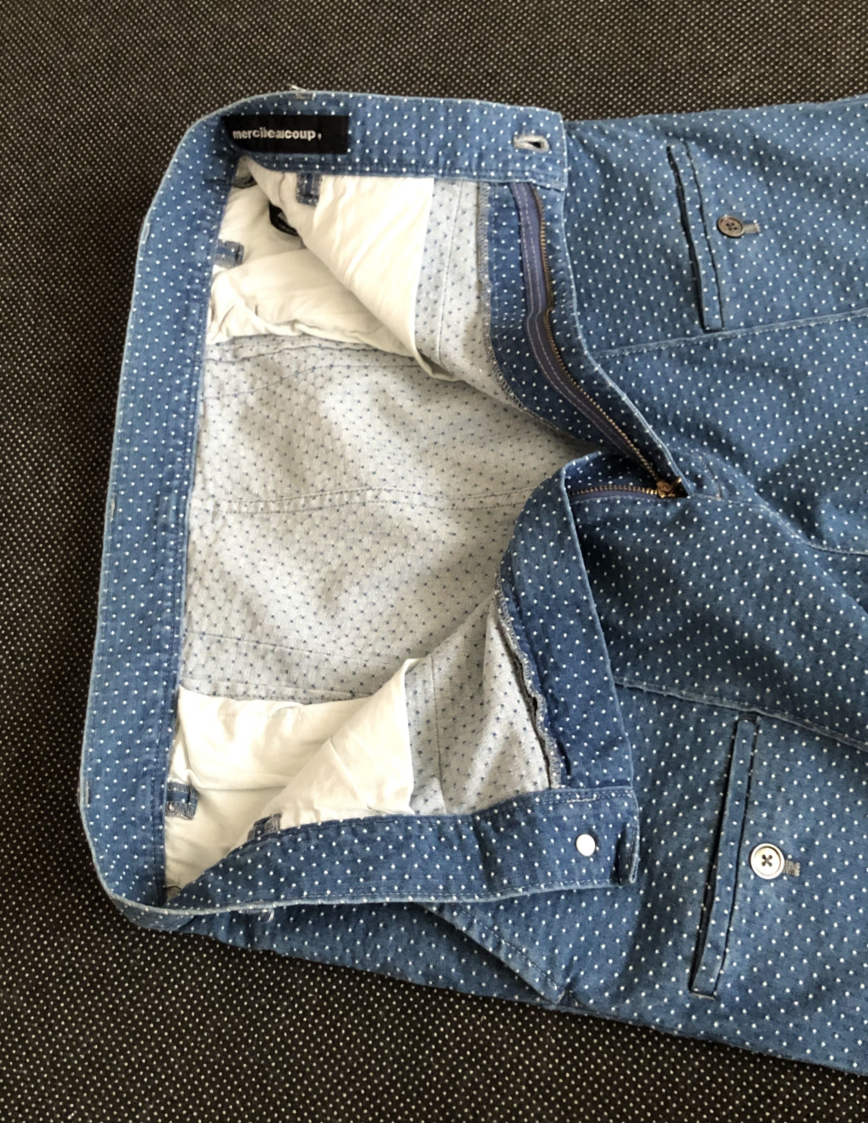Issey Miyake SS2014 ISSEY MIYAKE MERCIBEAUCOUP DROPCROTCH 3/4 PANTS Size US 33 - 6 Thumbnail