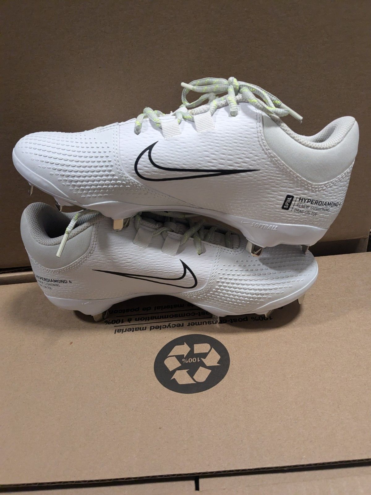Nike Nike Hyperdiamond 4 Pro Softball Cleats Women's Size 8 New Size US 8 / IT 38 - 6 Thumbnail