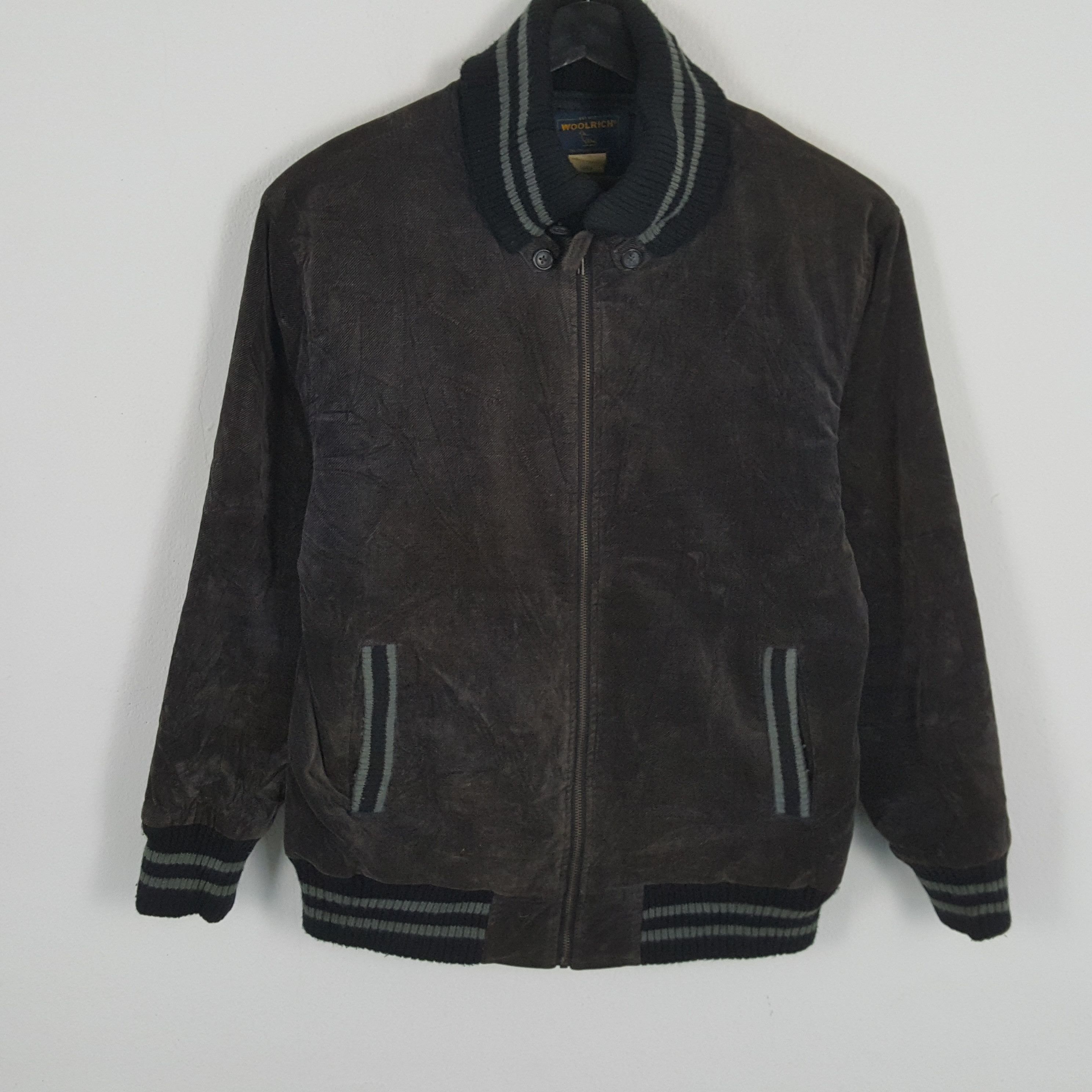 Vintage × Woolrich Woolen Mills WOOLRICH Jacket Custom Art Skulls Design Streetwear Style Size US L / EU 52-54 / 3 - 3 Thumbnail