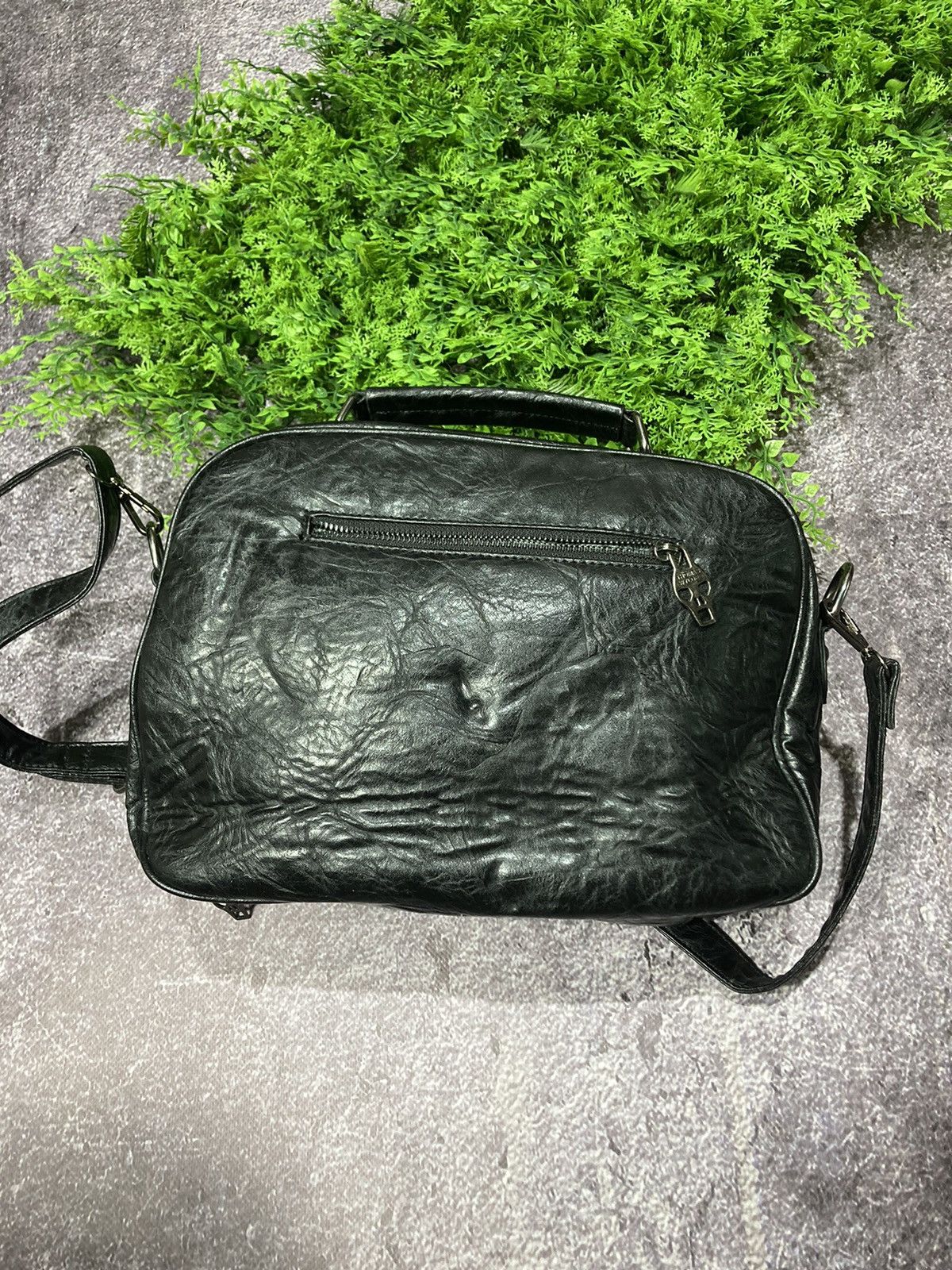 Other Vintage Thomas Wylde Metal Skull Logo Monogram Leather Bag Size ONE SIZE - 5 Thumbnail
