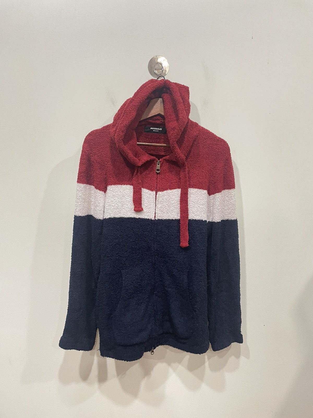 Japanese Brand 1 Piu 1 Uguale 3 Relax sweater with hoodie Size US M / EU 48-50 / 2 - 1 Thumbnail