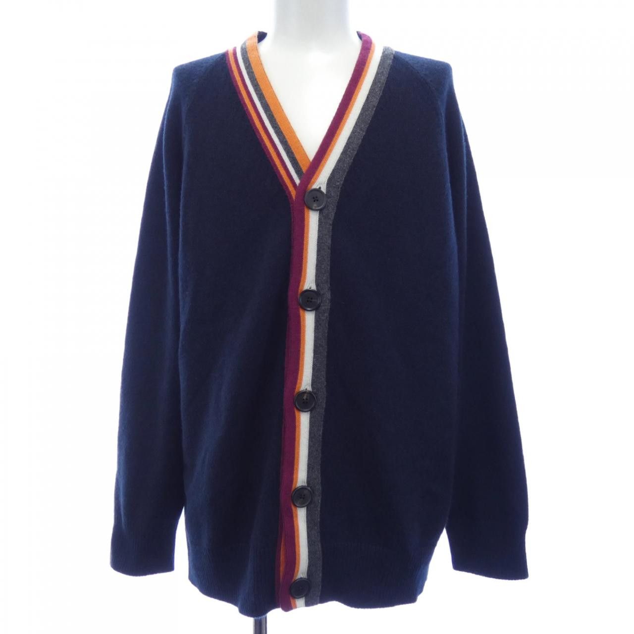 Hermes Hermes Hermes Cashmere Cardigan Others Tops DUTY FREE for USA Size ONE SIZE - 1 Thumbnail