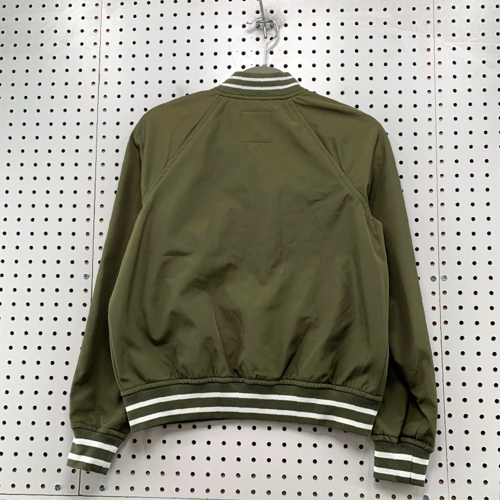 Madewell **Madewell Bomber Jacket Green Women's Small Lined Long Sleeve** User: Madewell Bomber Jacket Green Women's Small Lined Long Sleeve Size S / US 4 / IT 40 - 3 Thumbnail