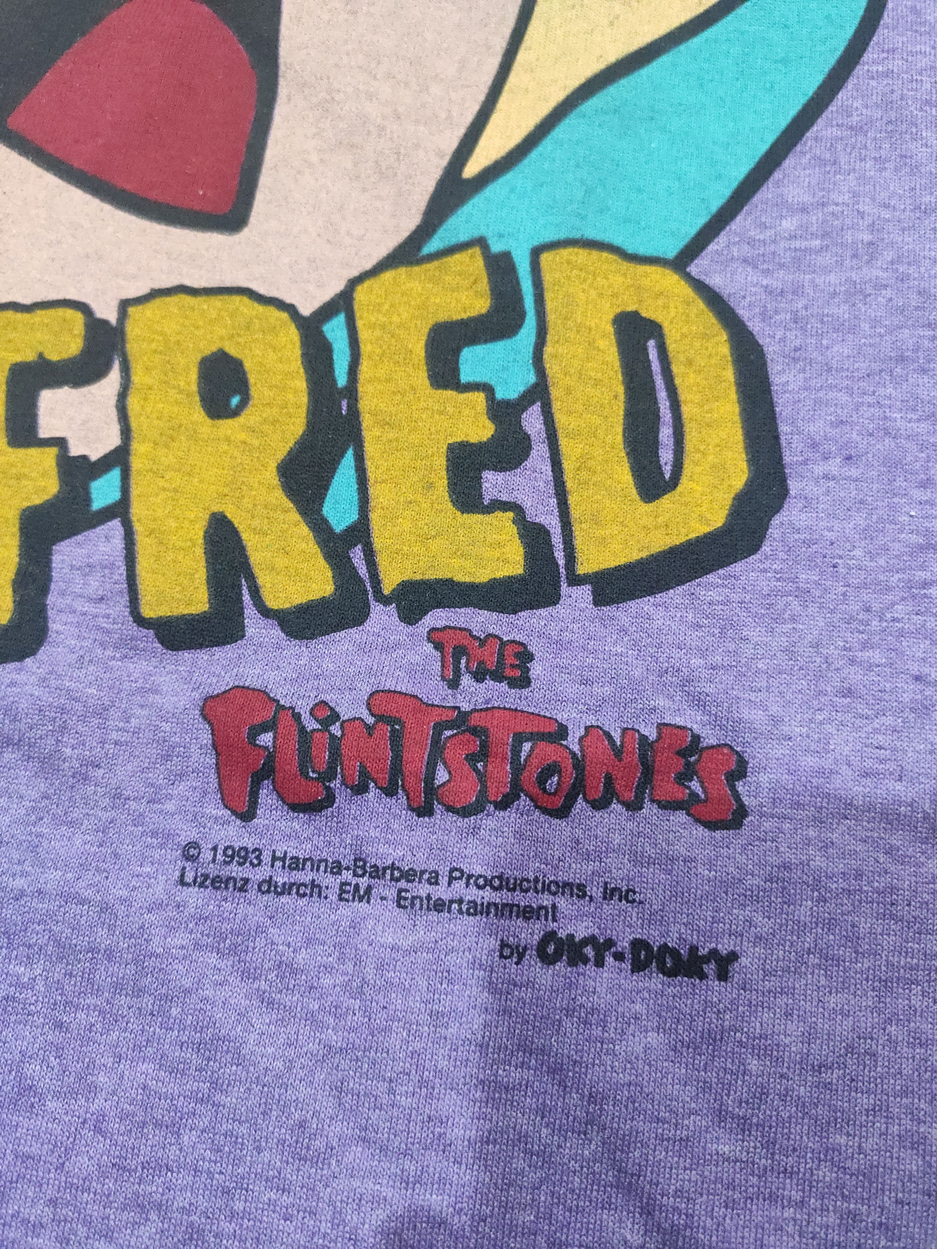 Vintage Vintage 1993 Fred Flintstone Wilma The Flintstones size XL Size US XL / EU 56 / 4 - 3 Thumbnail