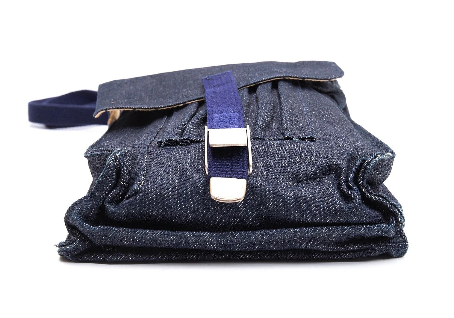 Junya Watanabe Indigo Mini Shoulder Bag with Numbering Denim Design Size ONE SIZE - 6 Thumbnail
