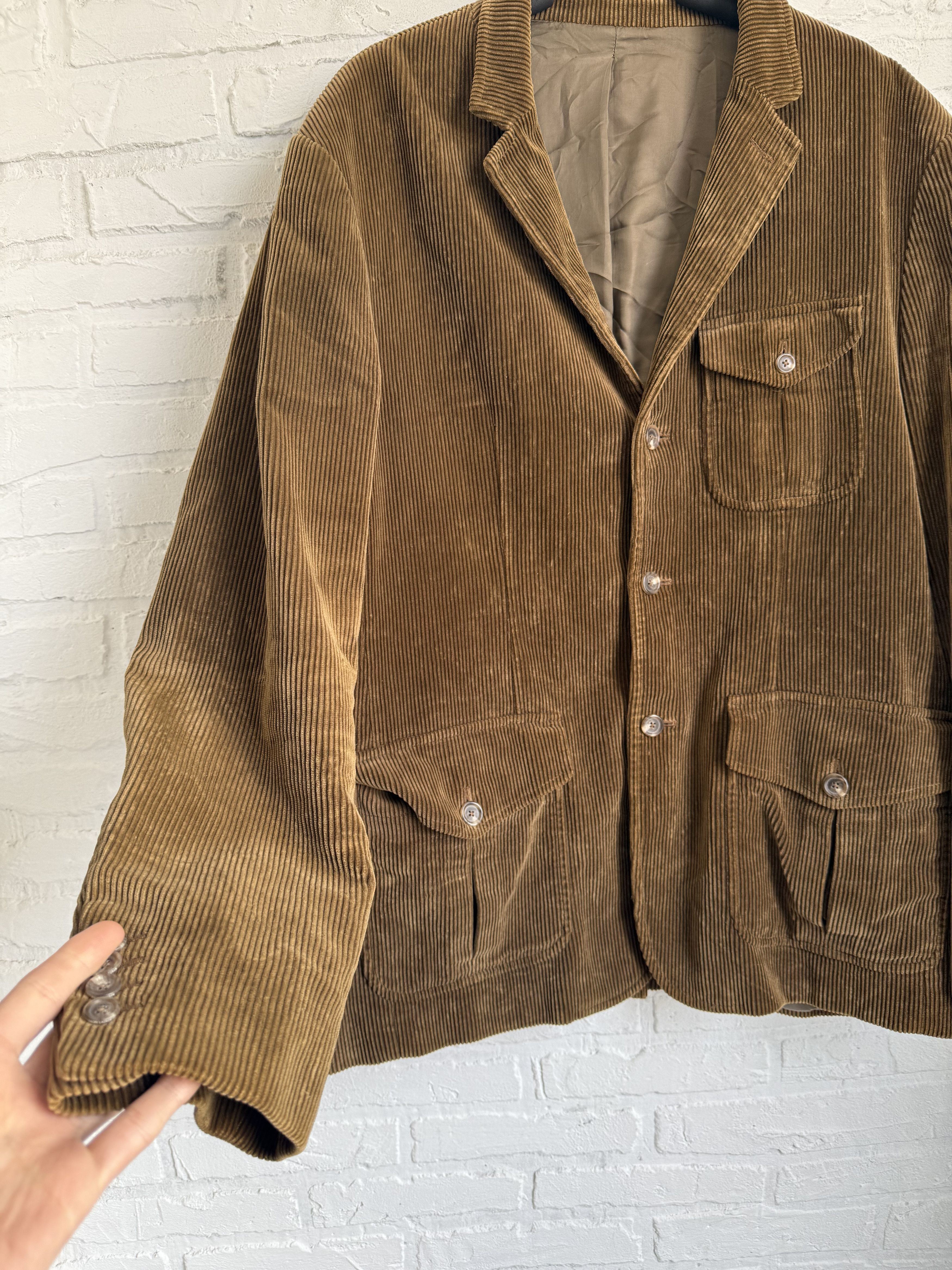 Polo Ralph Lauren Vintage Polo Ralph Lauren corduroy jacket blazer Size US XL / EU 56 / 4 - 5 Thumbnail