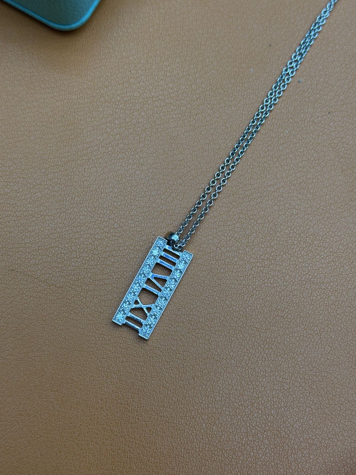 Tiffany & Co. Tiffany & Co 18K Diamond Atlas Neckless Size ONE SIZE - 5 Thumbnail
