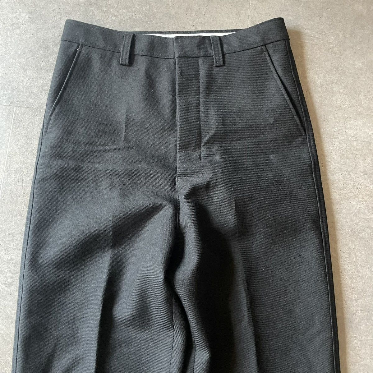 AMI Ami Paris Wide Leg Pleated Trousers Size US 31 - 4 Thumbnail