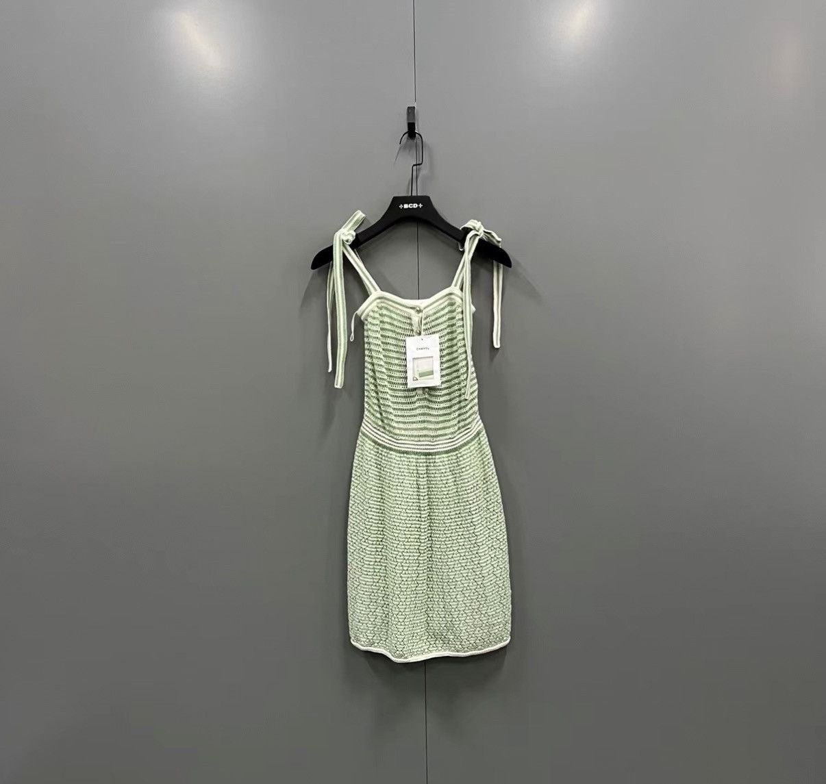 Chanel Chanel 21C Cruise Collection Striped Knit Camisole Dress J41 Size XXS / US 00 / IT 34 - 1 Thumbnail