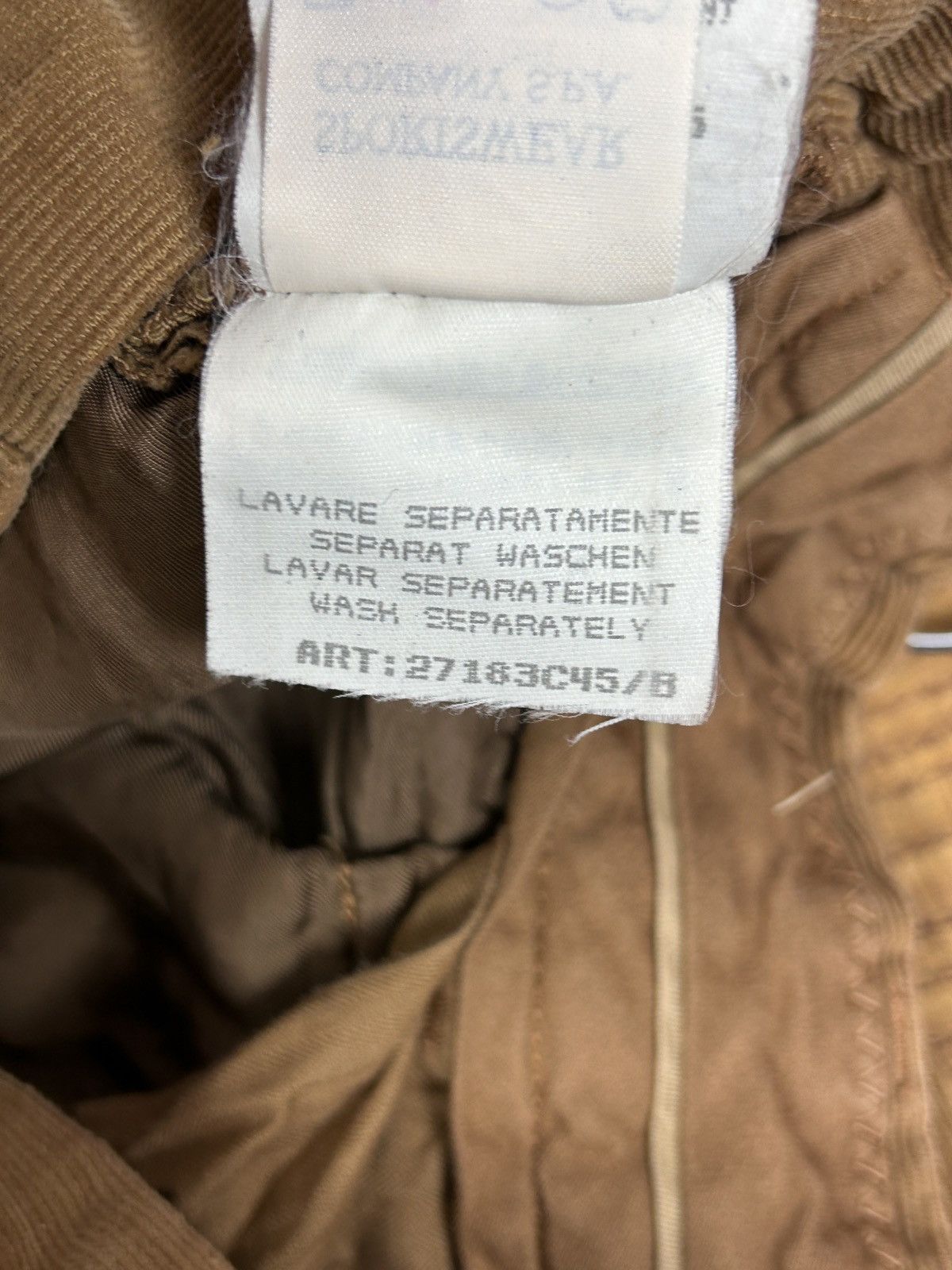 C.P. Company 90s Vintage CP Company AW97 Corduroy Trousers Pants 50 Size US 34 / EU 50 - 12 Thumbnail