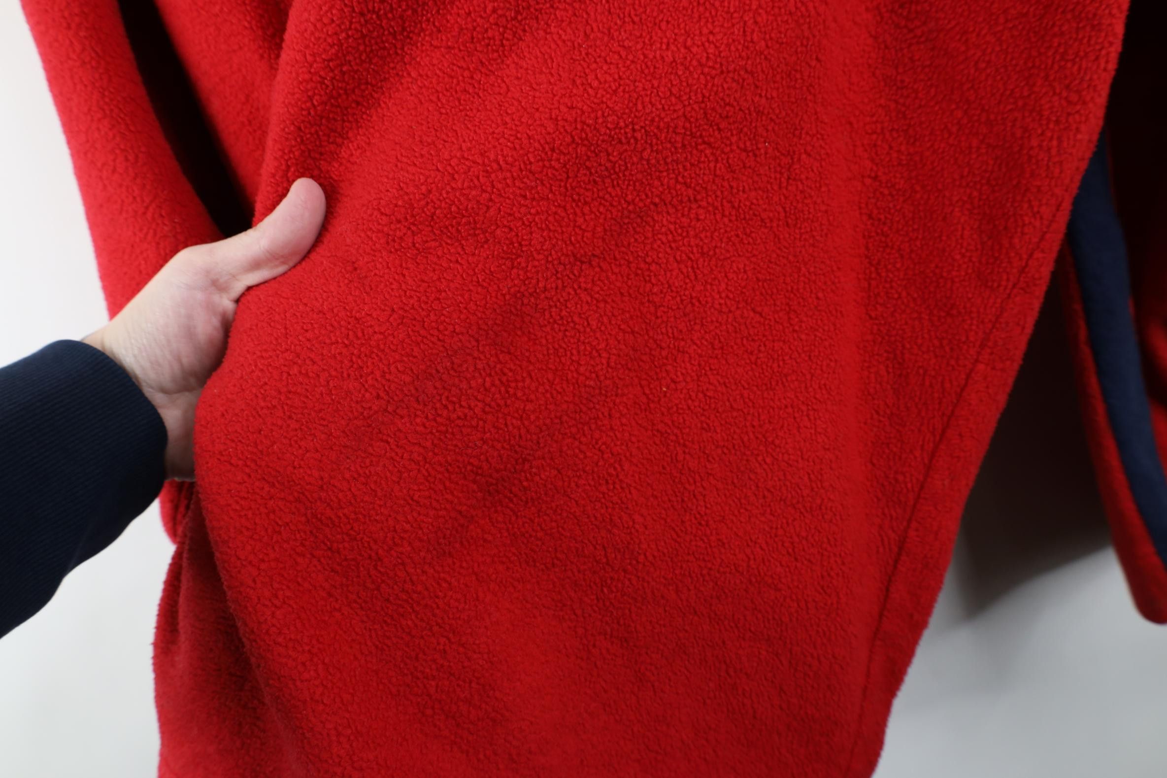 Disney Vintage Disney Mickey Mouse Fleece Hoodie Sweatshirt Red Size 4XL / US 24-26 - 12 Thumbnail