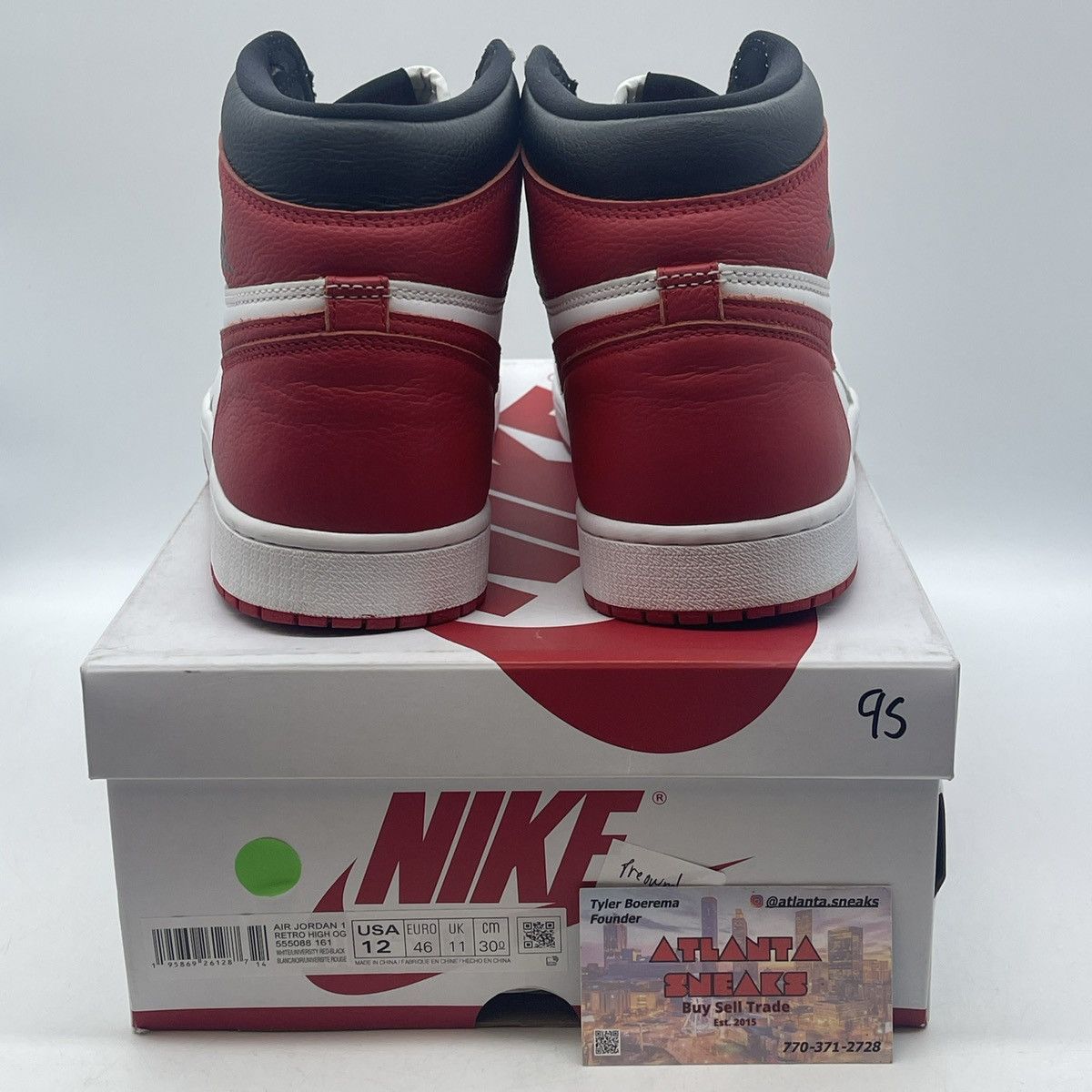 Jordan Brand Air Jordan 1 high heritage Size US 12 / EU 45 - 3 Thumbnail