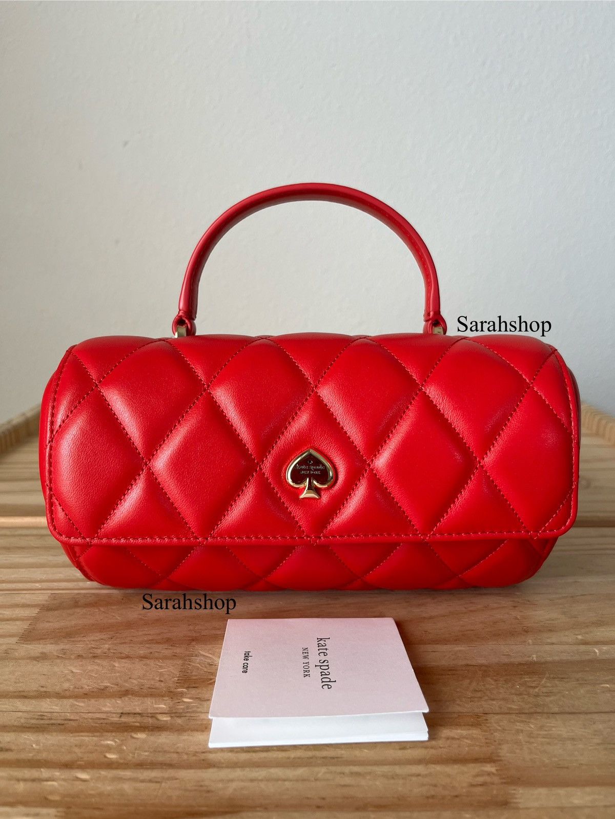 Kate Spade Kate Spade Heart Barrel Quilted Crossbody Size ONE SIZE - 2 Thumbnail