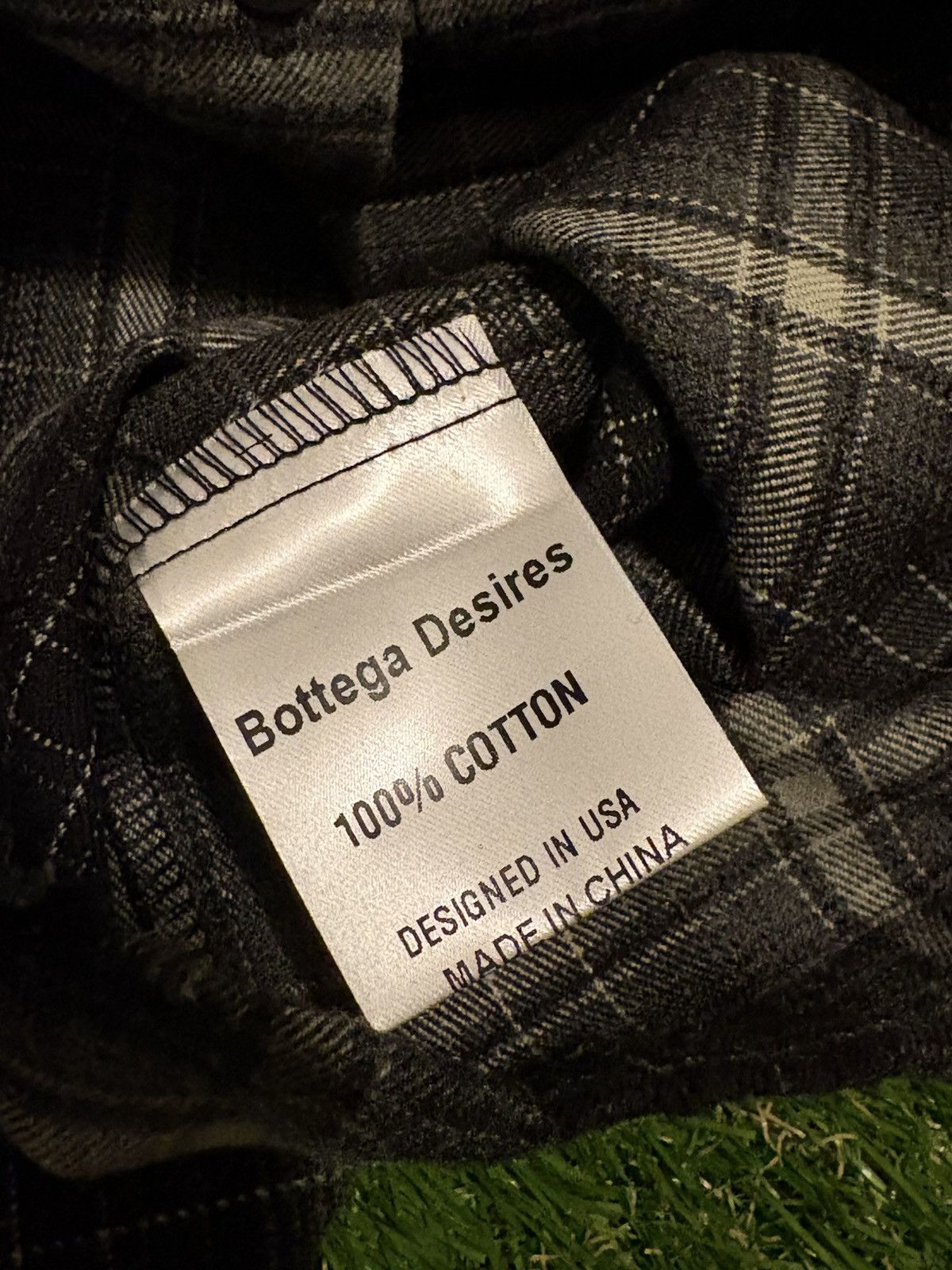Bottega Desires BOTTEGA DESIRES “HYBRID FLANNEL” L/S TSHIRT - SIZE LARGE Size US L / EU 52-54 / 3 - 4 Thumbnail