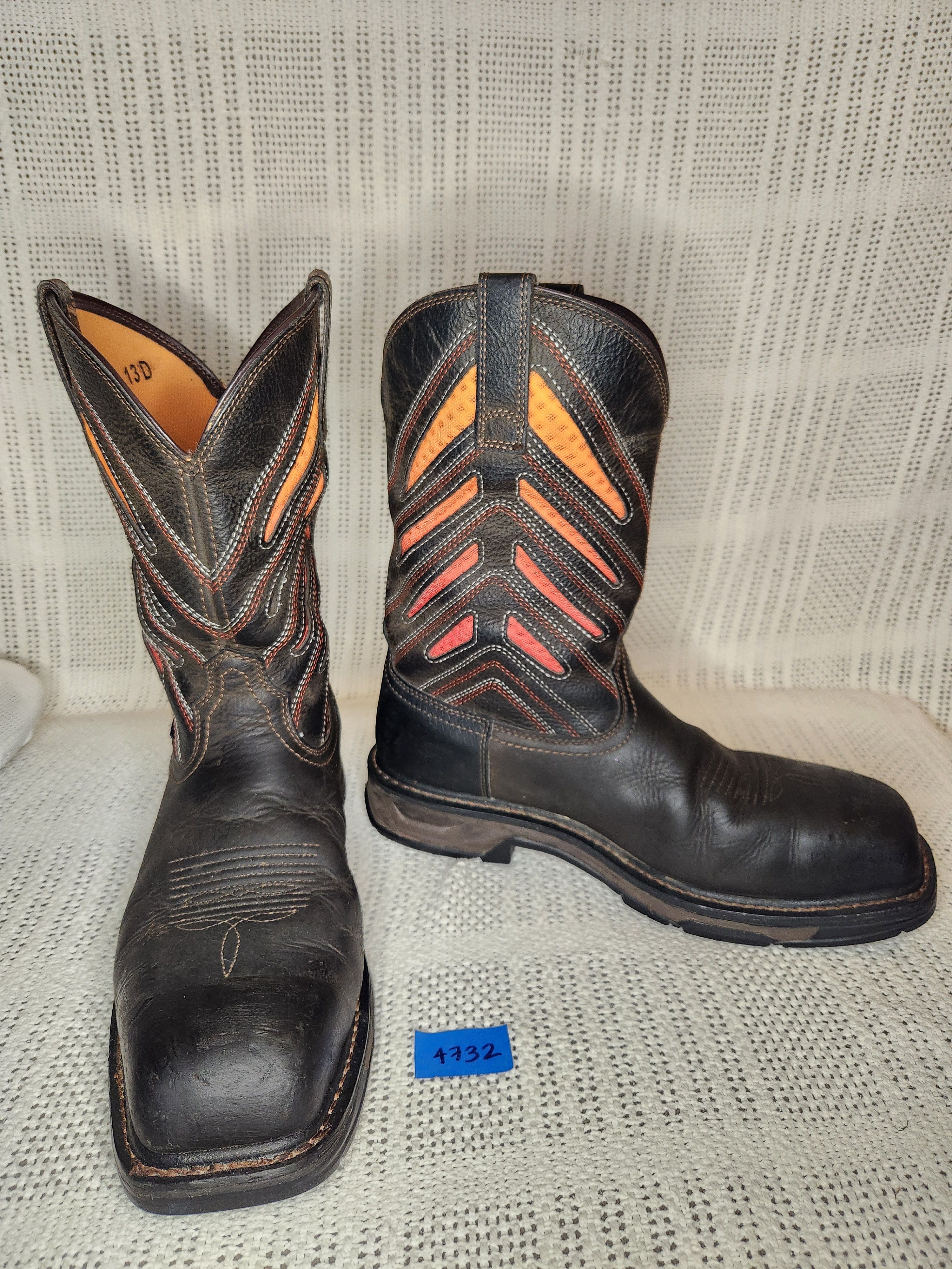 Ariat workhog composite steel toes Size US 13 / EU 46 - 4 Thumbnail
