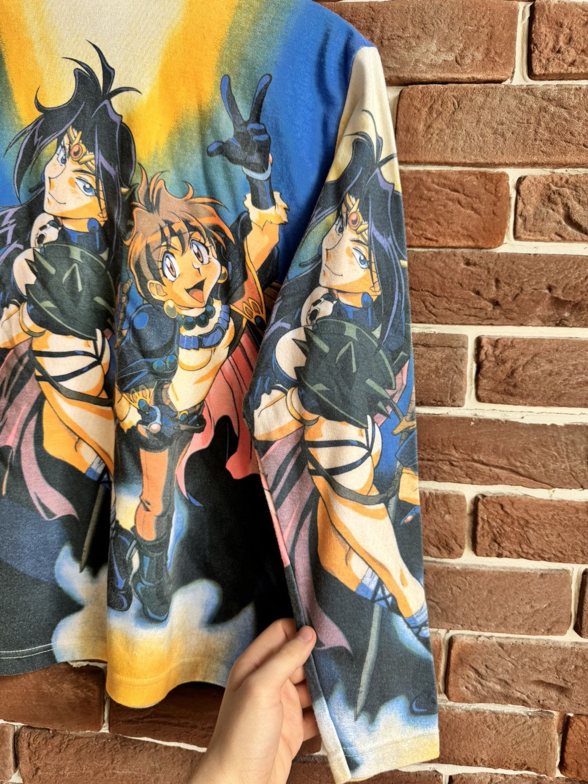 Anime Rare Vintage The Slayers Manga Anime TEe All over print Size US XS / EU 42 / 0 - 9 Thumbnail