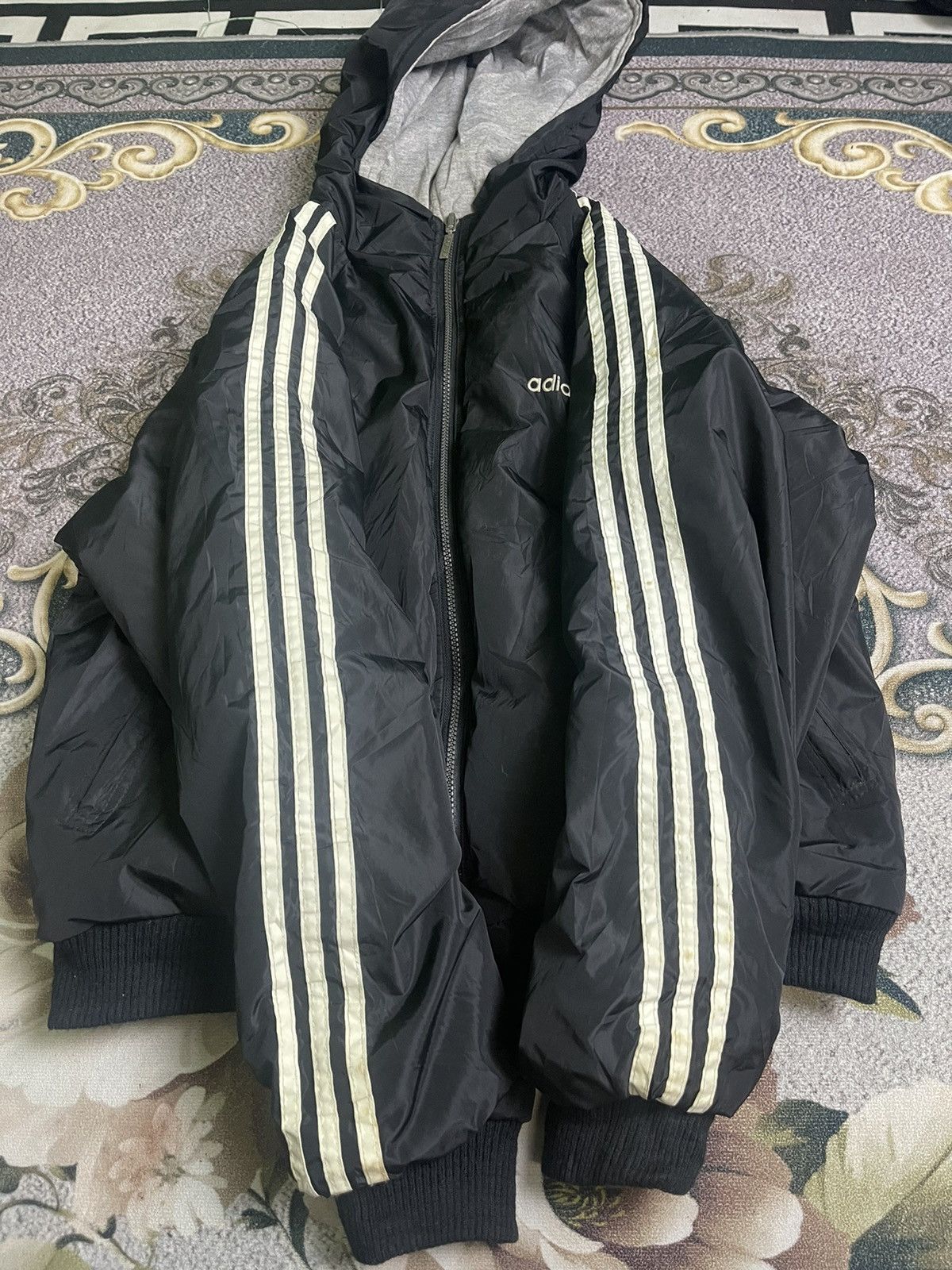 Adidas × Vintage Vintage Adidas Jacket Windbreaker Riversible Size US M / EU 48-50 / 2 - 6 Thumbnail