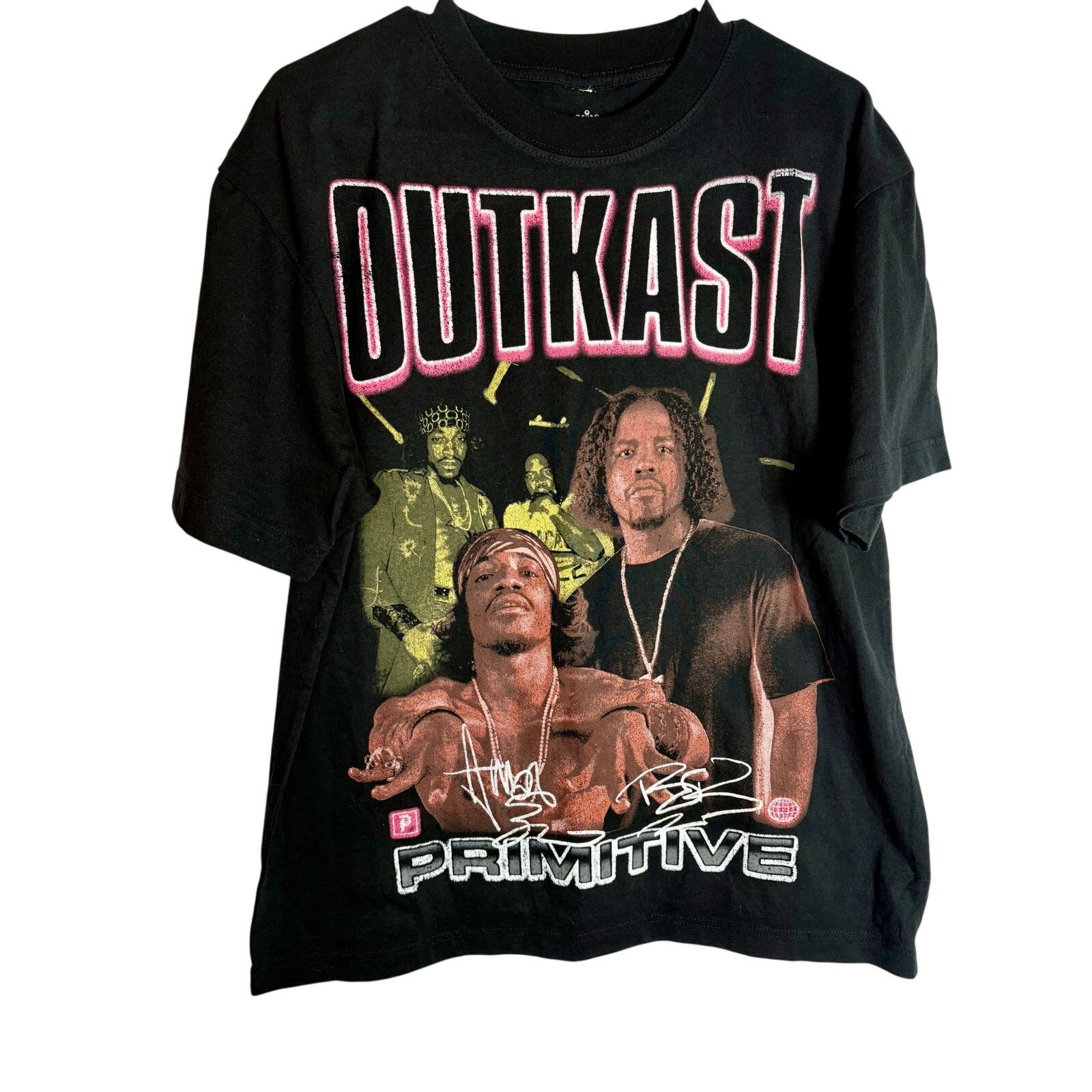Primitive NWT OutKast Short Sleeve T-Shirt in Black by Primitive Size US M / EU 48-50 / 2 - 1 Thumbnail
