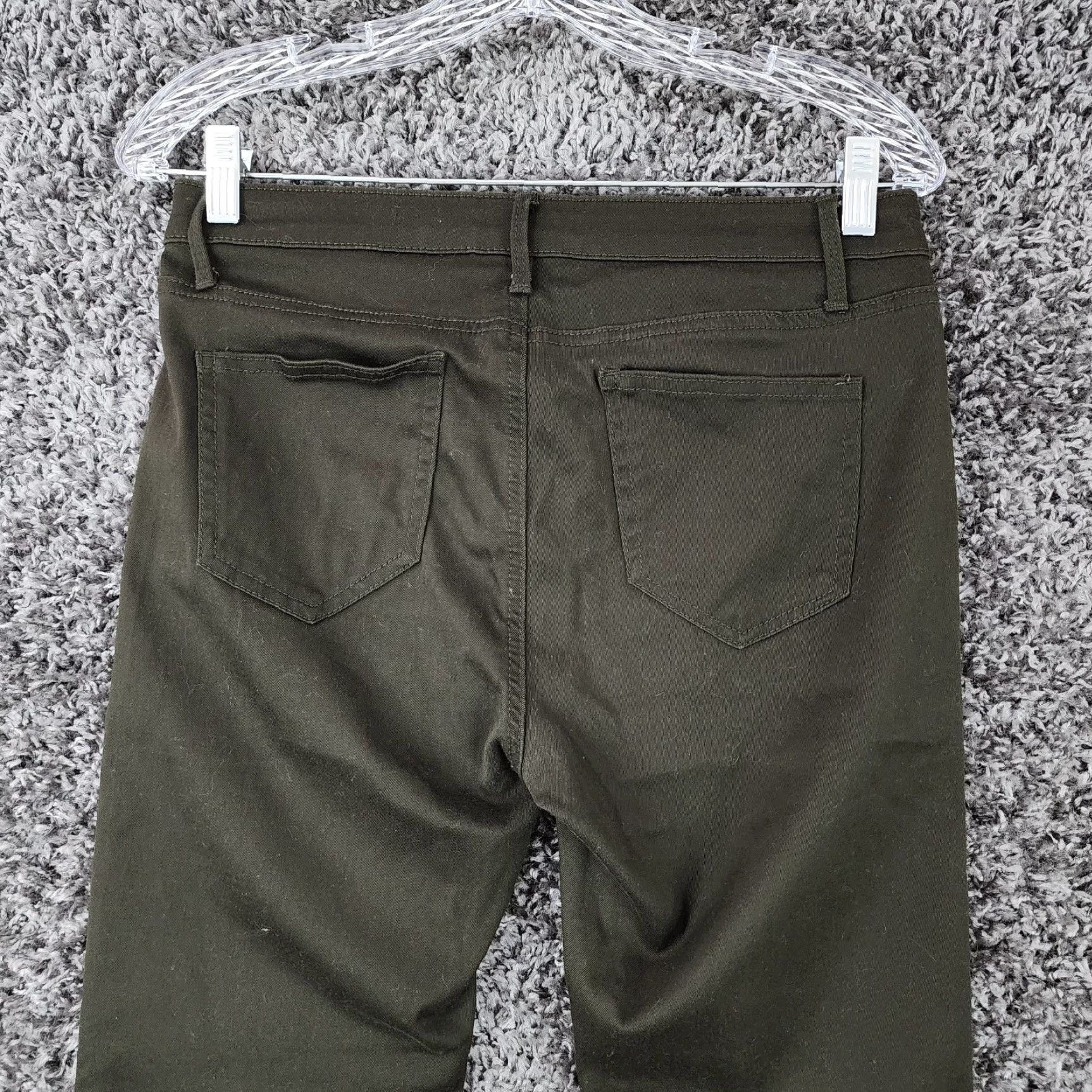 Buffalo David Bitton VINTAGE? Wait not vintage. No. Buffalo David Bitton Karolin Mid Rise Jeggings Womens Size 8 Dark Green Stretch Jeans Size 30" / US 8 / IT 44 - 8 Thumbnail